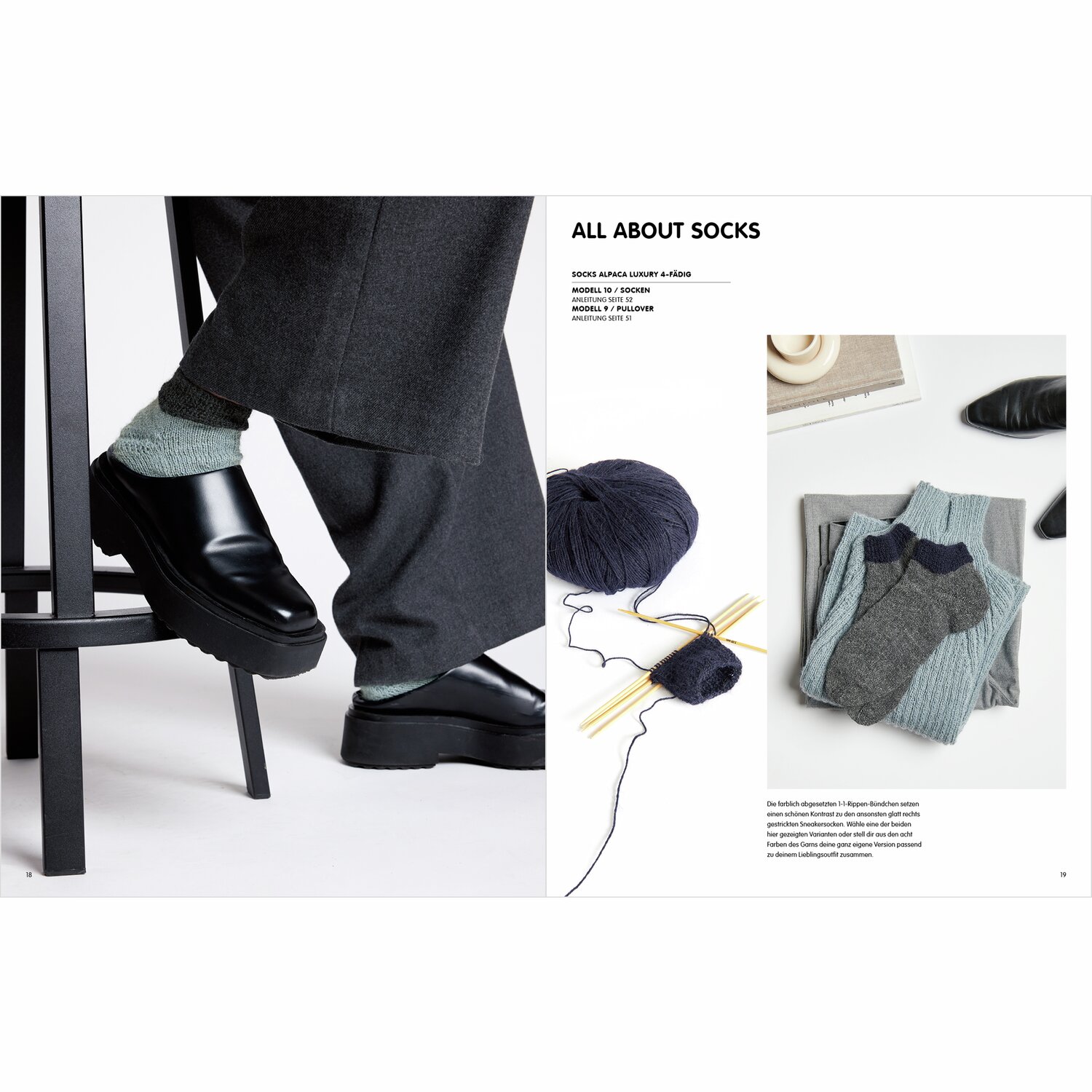 Luxury Knits - Premium Natural Fibres Sprachauswahl deutsch von Rico Design Luxury Knits - Premium Natural Fibres Sprachauswahl deutsch von Rico Design