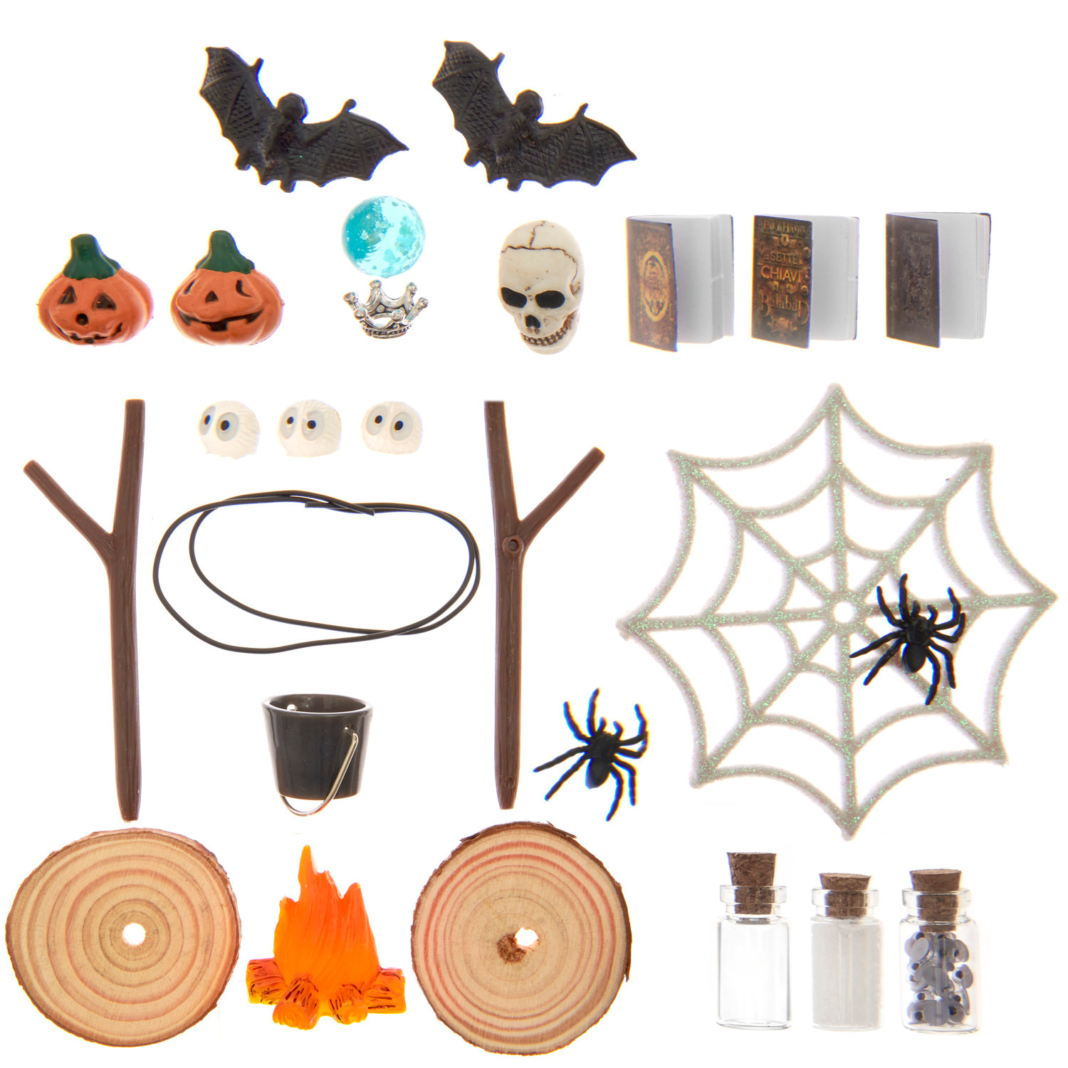 Miniatur Halloween Dekoration Set Miniatur Halloween Dekoration Set