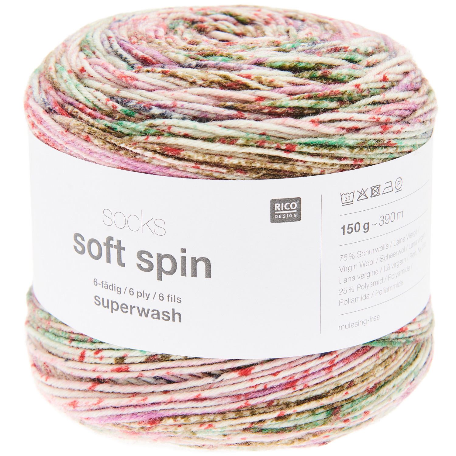 Socks Soft Spin 6-fädig Socks Soft Spin 6-fädig