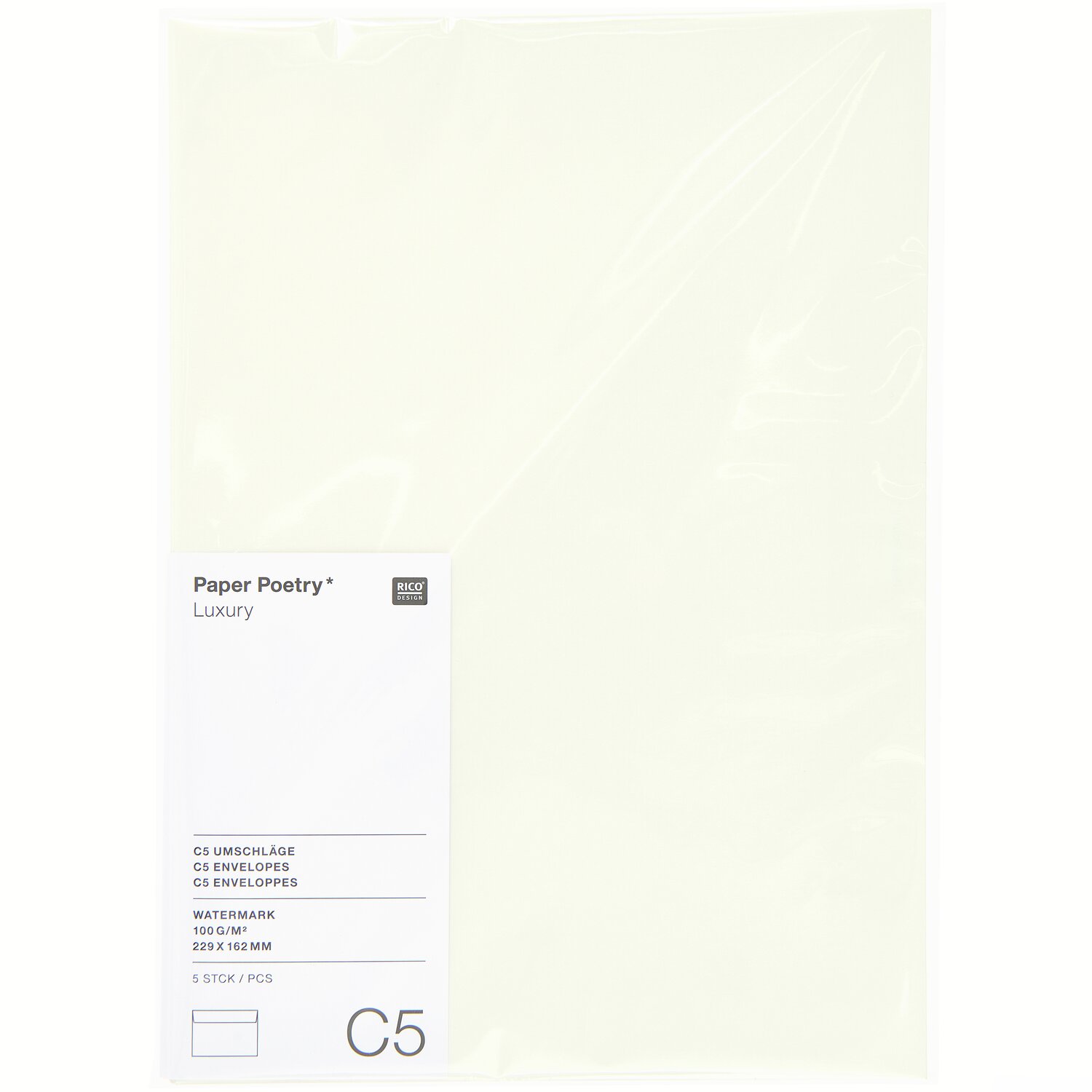 Paper Poetry Luxury Umschläge C5 Paper Poetry Luxury Umschläge C5