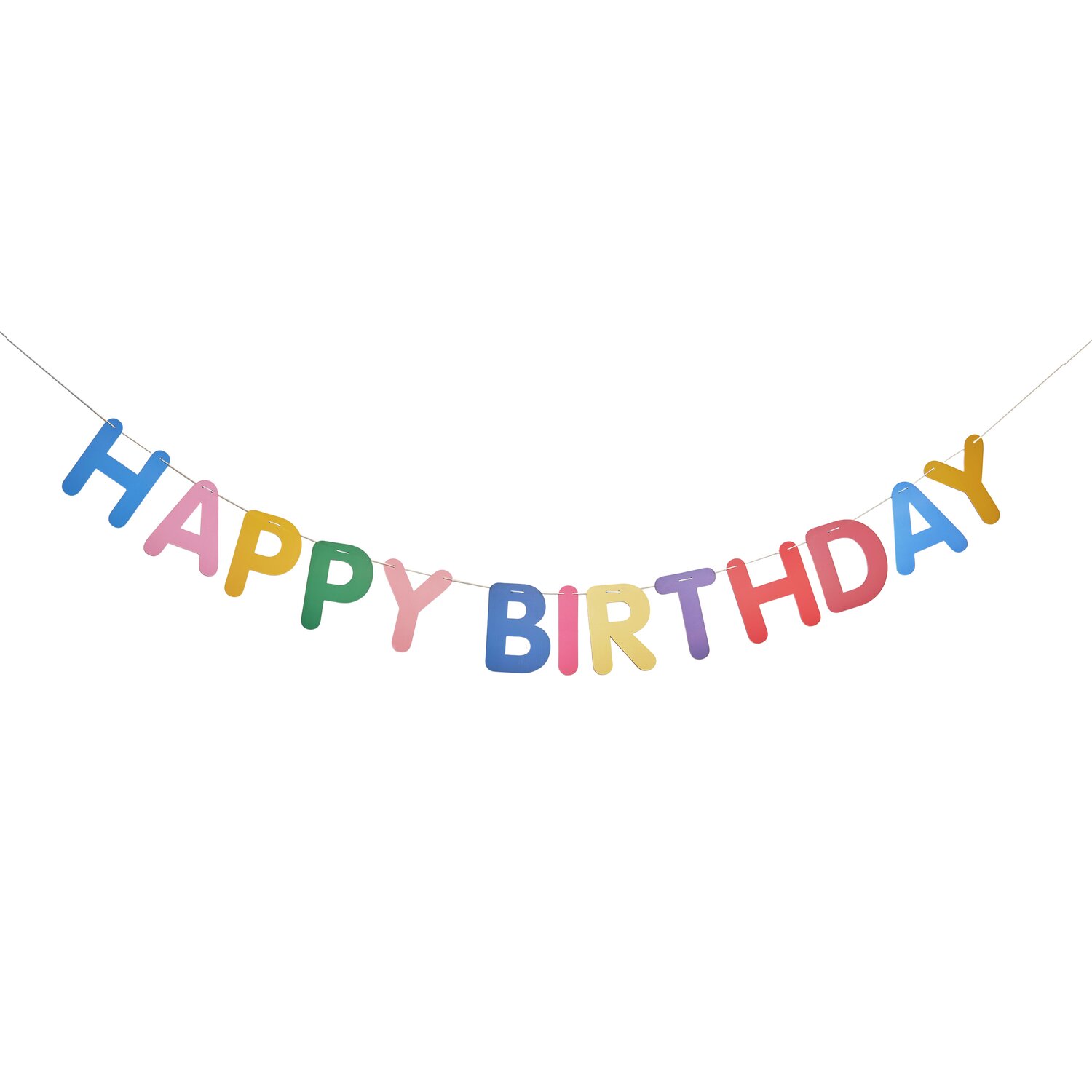 Paper Poetry Girlande Happy Birthday Magic Rainbow