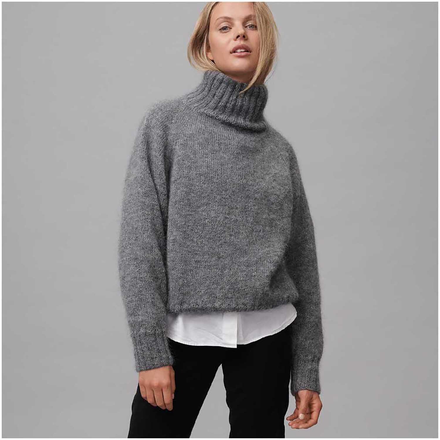Strickset Pullover Modell 04 aus Top Down Knitting Special Nr. 2