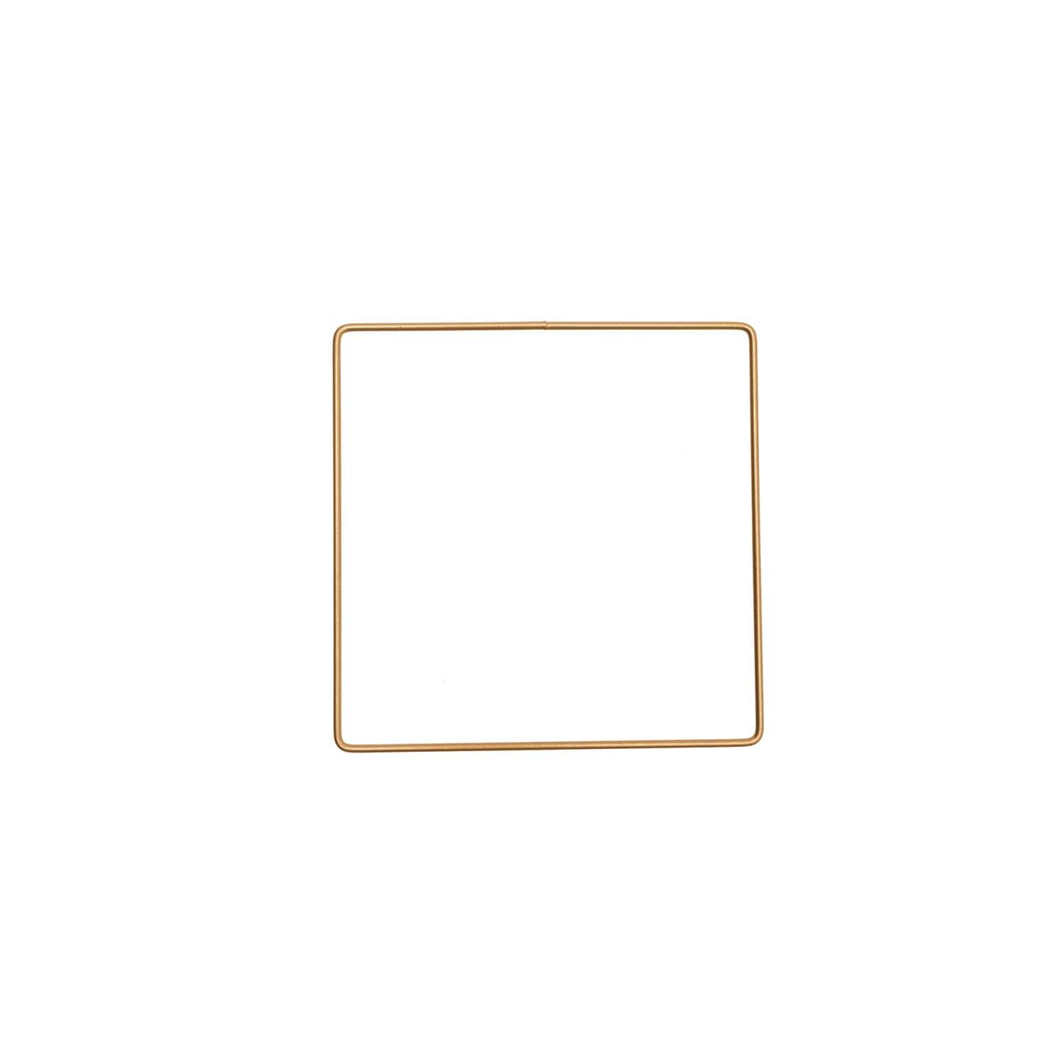 Metallring Quadrat gold