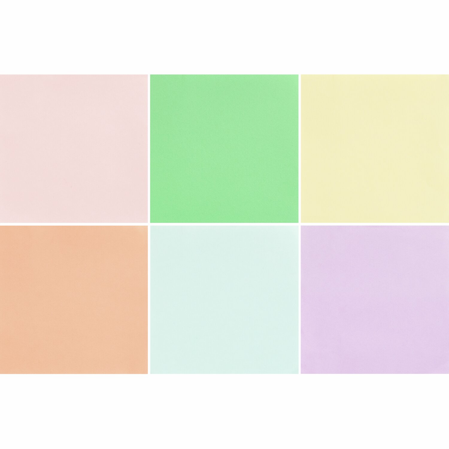 Paper Poetry Notizzettel-Box pastell 400 Blatt 9x9cm von Rico Design