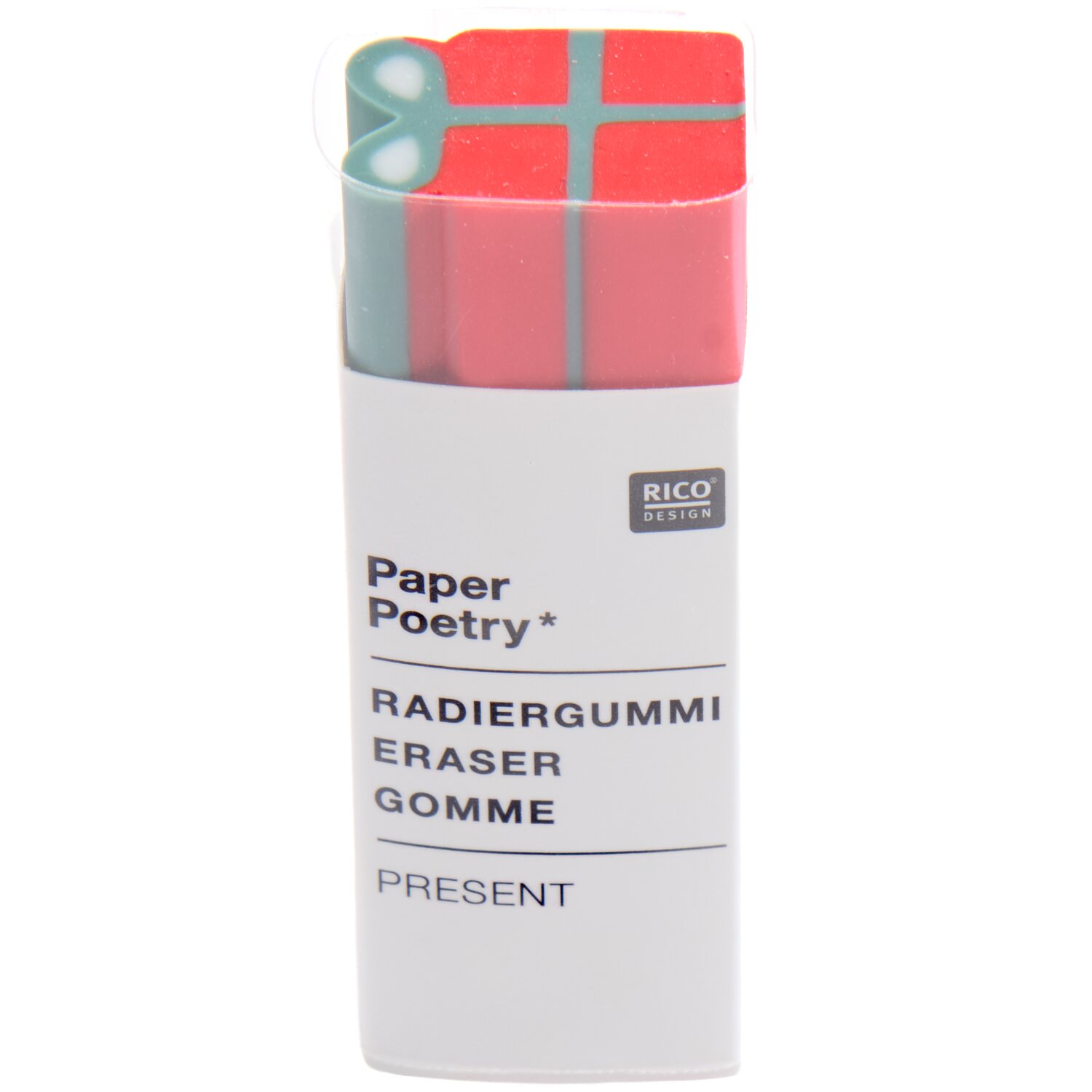 Paper Poetry Radiergummi Advent Geschenk von Rico Design