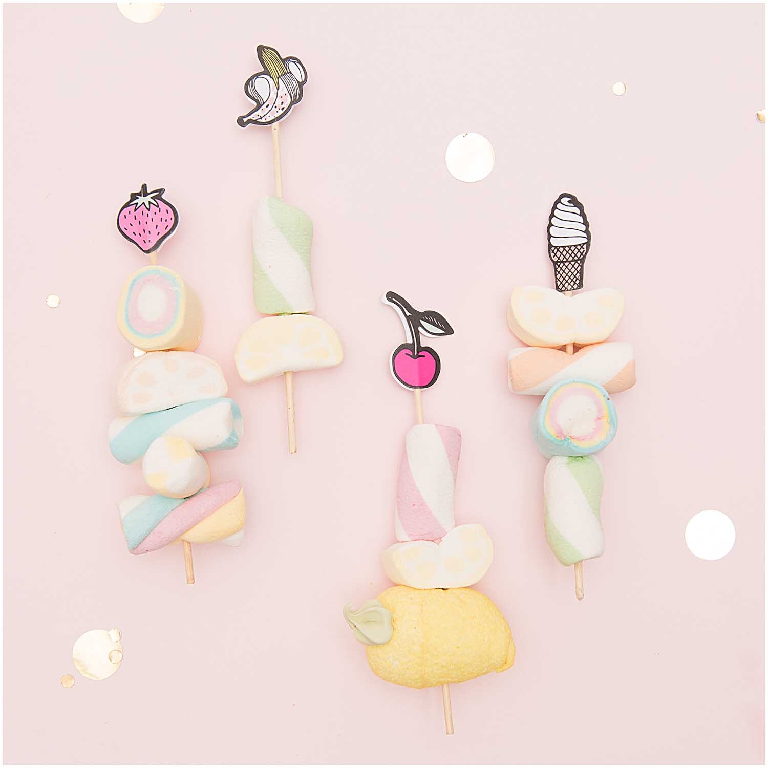 Picker Mix Eistüte-Früchte 15cm 24 Stück Picker Mix Eistüte-Früchte 15cm 24 Stück