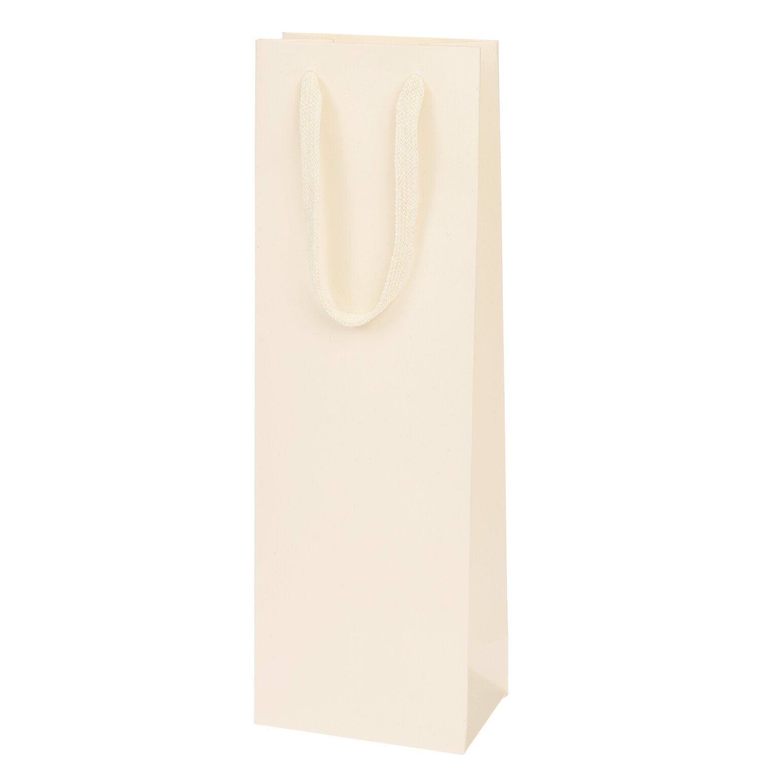 Flaschentüte Natur Elfenbein 12x36,5x8cm von Rico Design