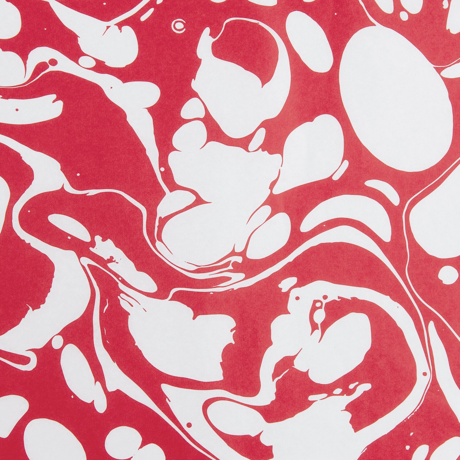 Seidenpapier Marmor 415x50cm mit rot-weißem Marmormuster von Rico Design, ideal für kreative Projekte.