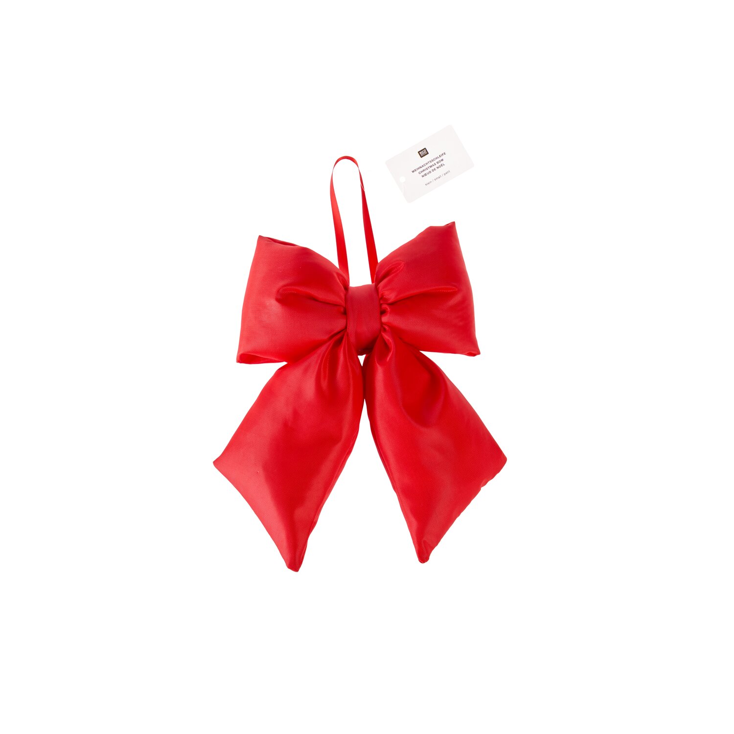 Weihnachtsschleife 23x30x6cm Farbe Rot von Rico Design