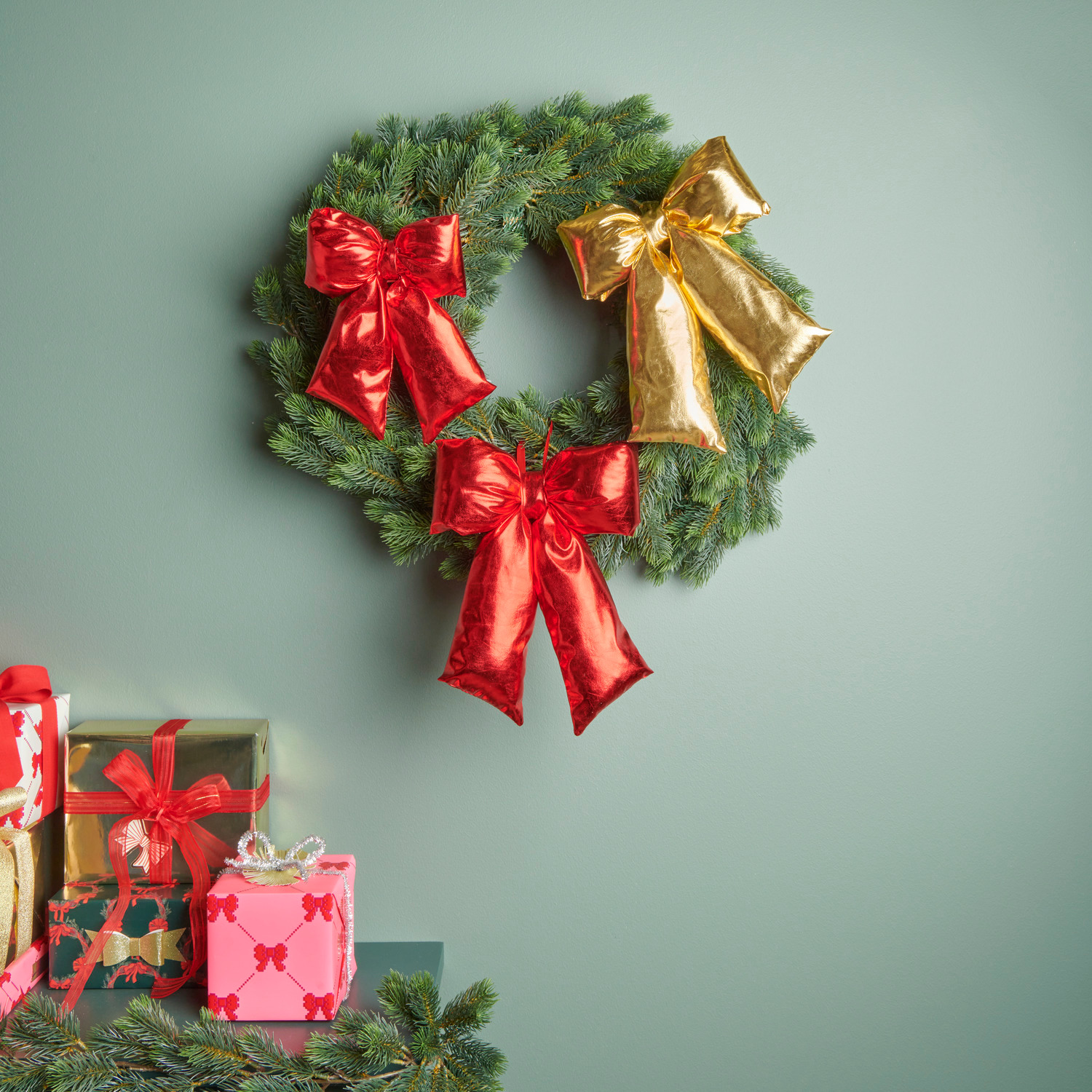 Weihnachtsschleife Rot Weihnachtsschleife Rot