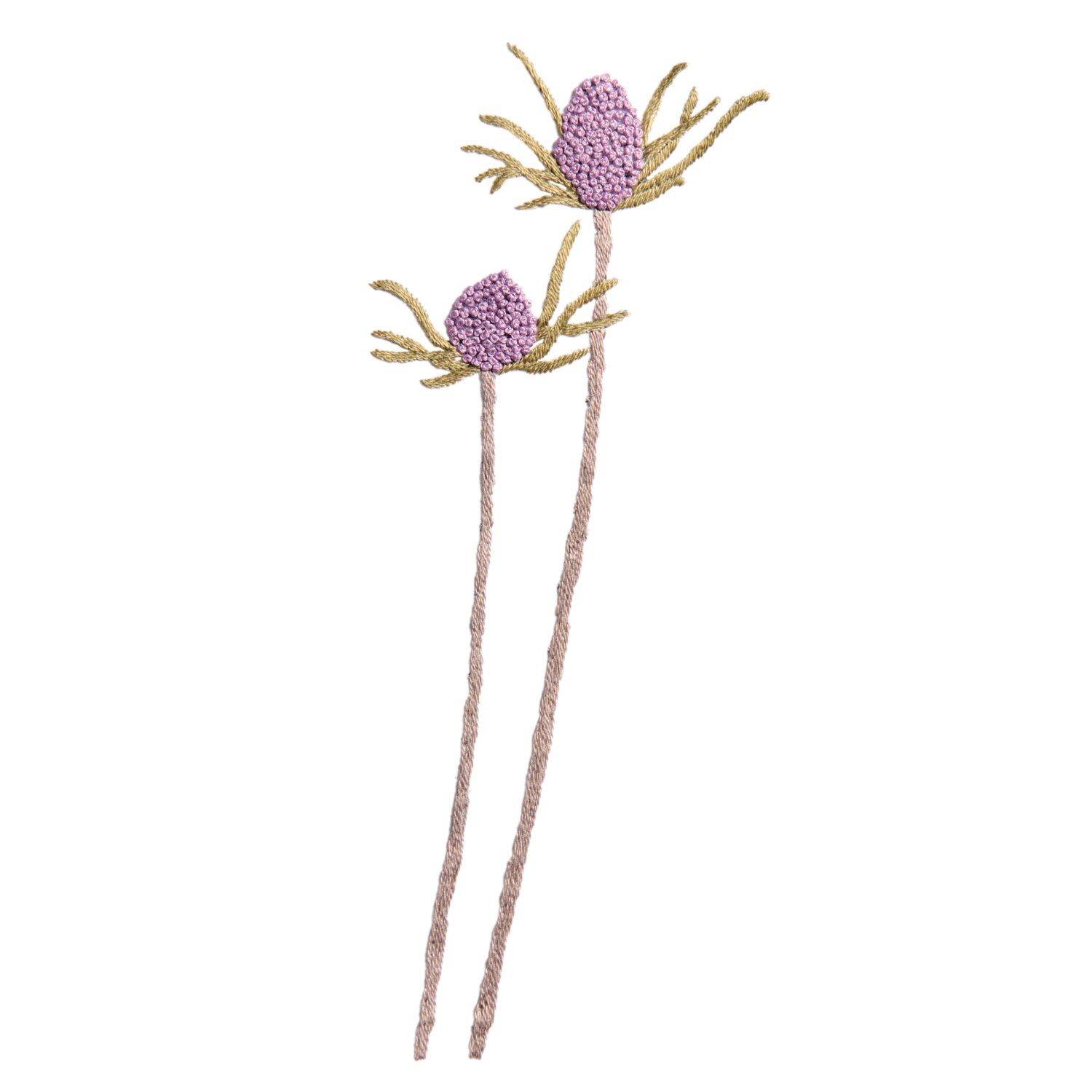 Stick & Stitch Packung Blumen und Gräser XL 8-teilig von Rico Design