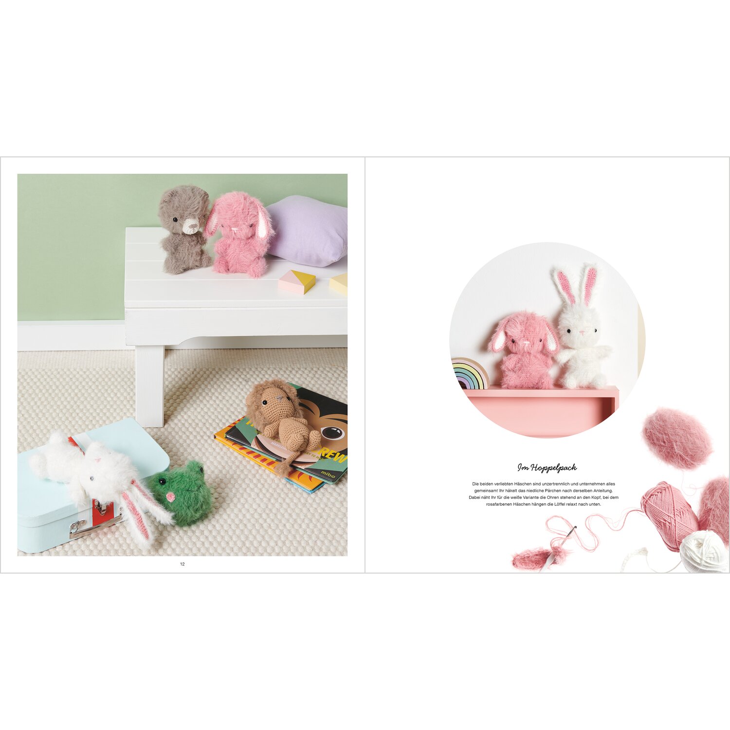 Ricorumi Furry Animals Sprachauswahl deutsch von Rico Design Ricorumi Furry Animals Sprachauswahl deutsch von Rico Design