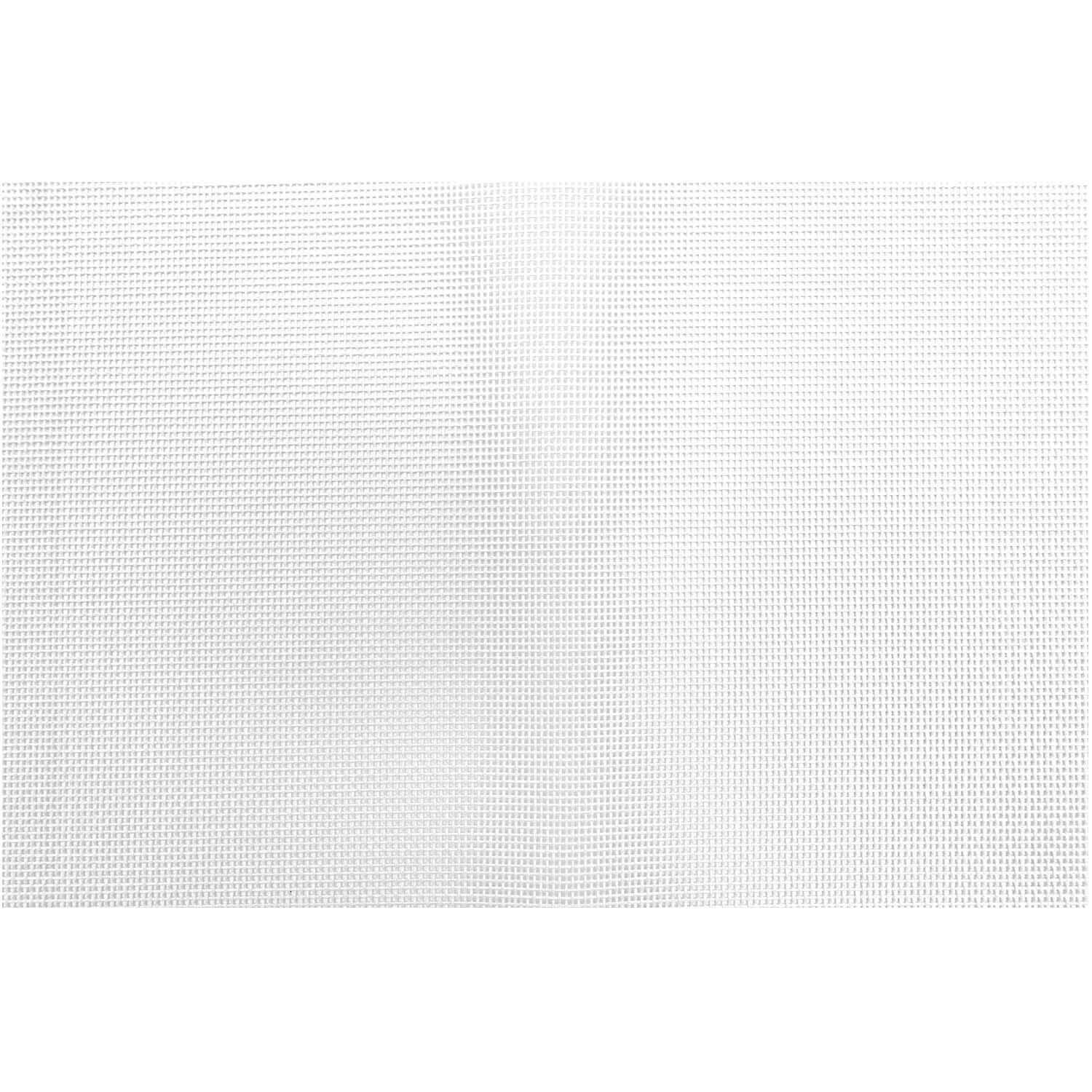 Plastikstramin weiß 5,7x4,9 Stiche/cm Plastikstramin weiß 5,7x4,9 Stiche/cm