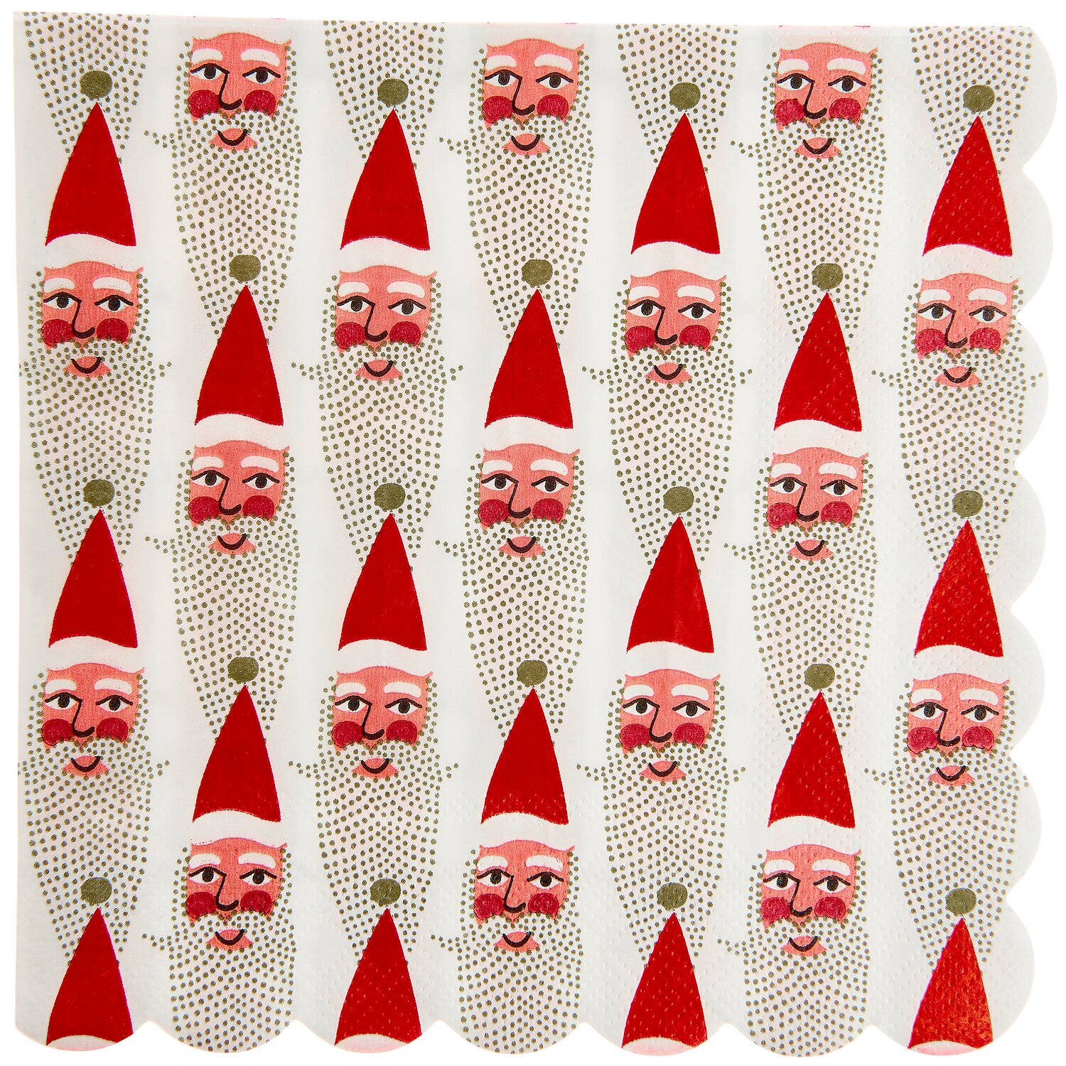 Servietten Advent Weihnachtsmann 20 Stück 32x31,5cm von Rico Design