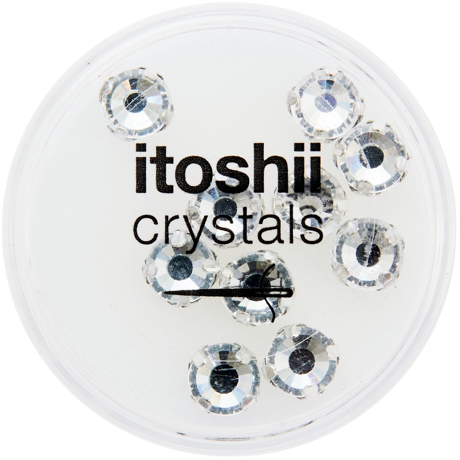 Aufnähsteine im Kessel Srystal 6mm 10 Stück von Rico Design