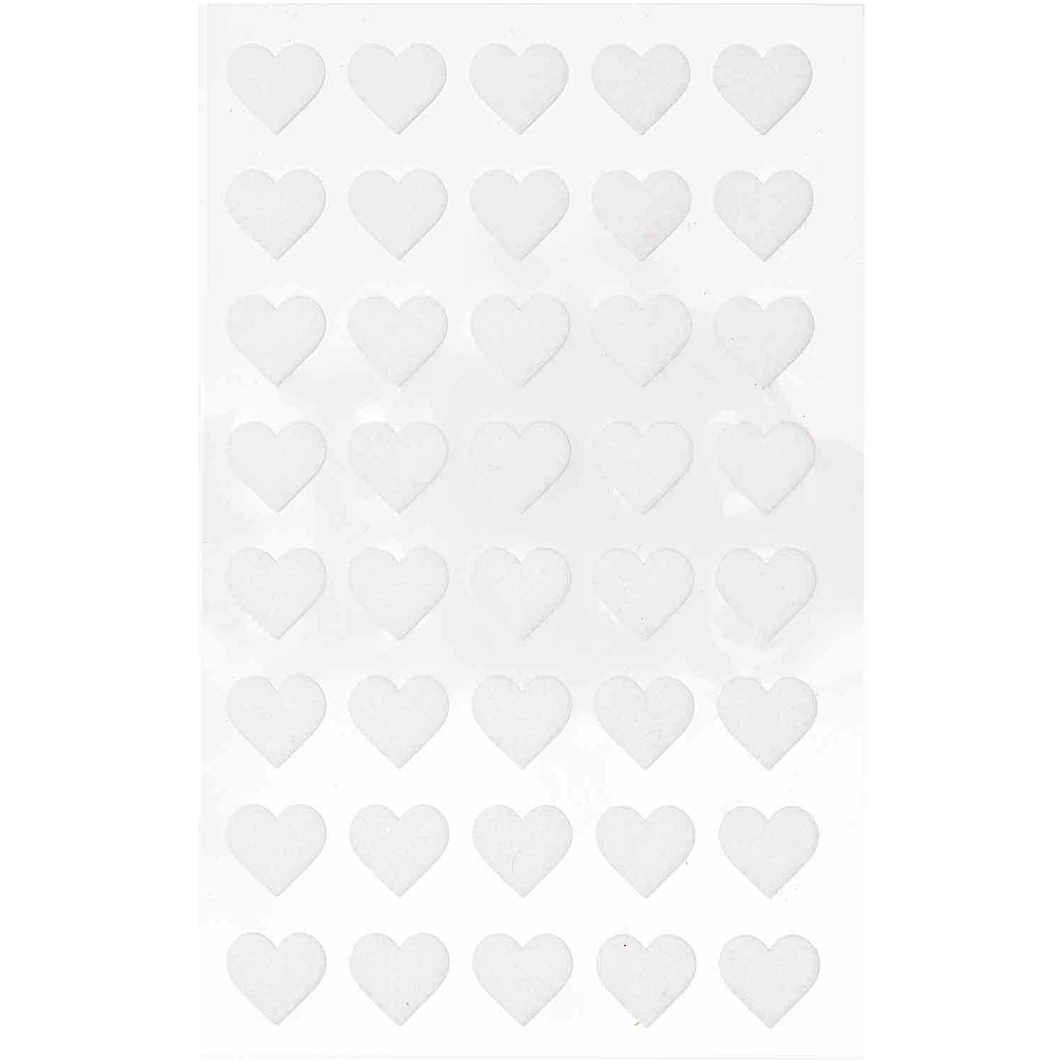 Paper Poetry Filzsticker Herzen klein 1 Blatt