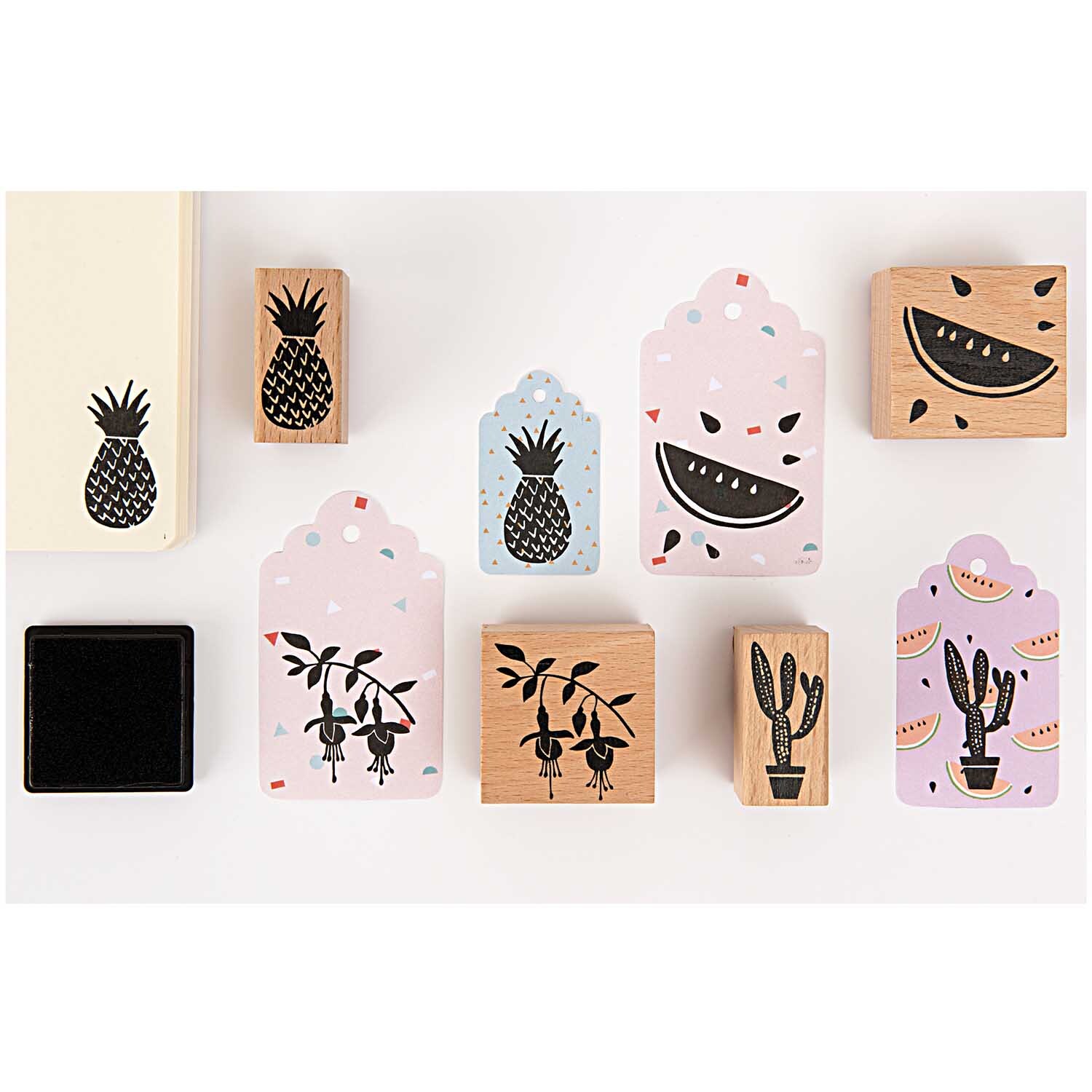 Paper Poetry Stempelset Tropical Spring Melone Paper Poetry Stempelset Tropical Spring Melone