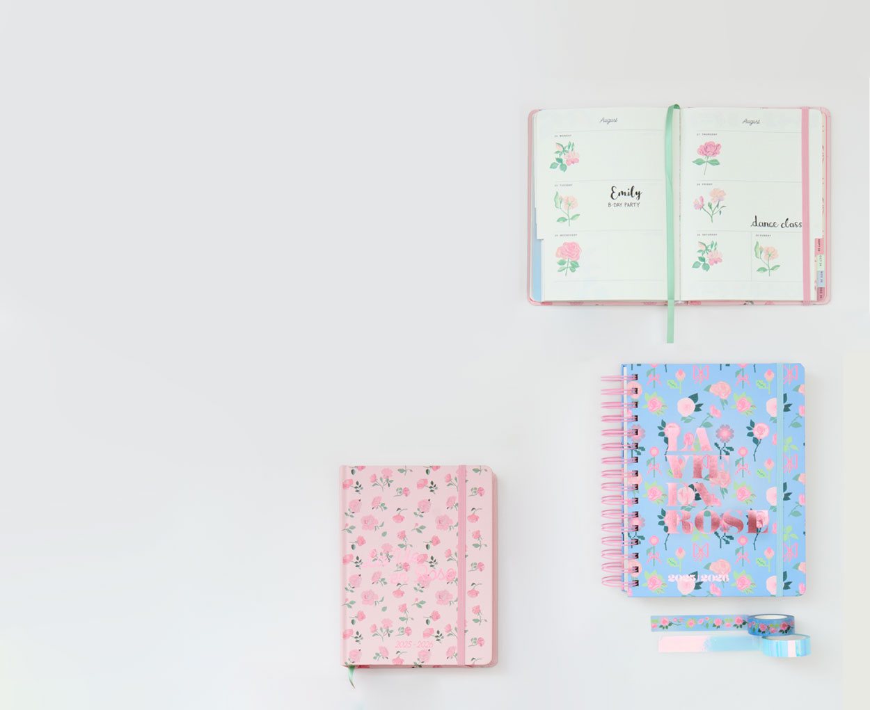 Agenden aus der Kollektion La Vie en Rose