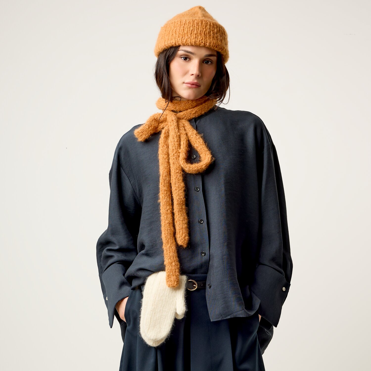 Strickset Schal Modell 14 aus Luxury Knits Little Pieces von Rico Design
