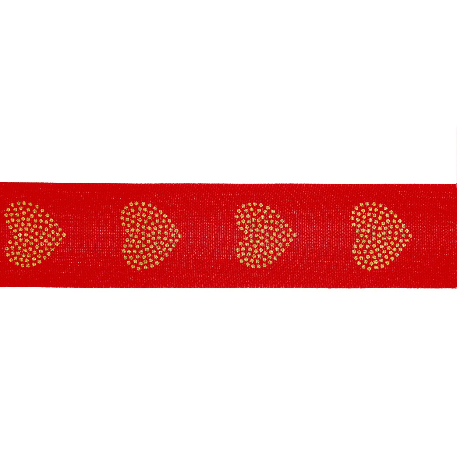 Paper Poetry Taftband Herzen gepunktet 38mmx3m von Rico Design
