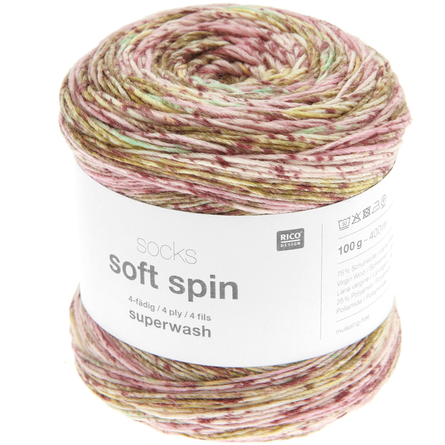 Socks Soft Spin 4-fädig Socks Soft Spin 4-fädig