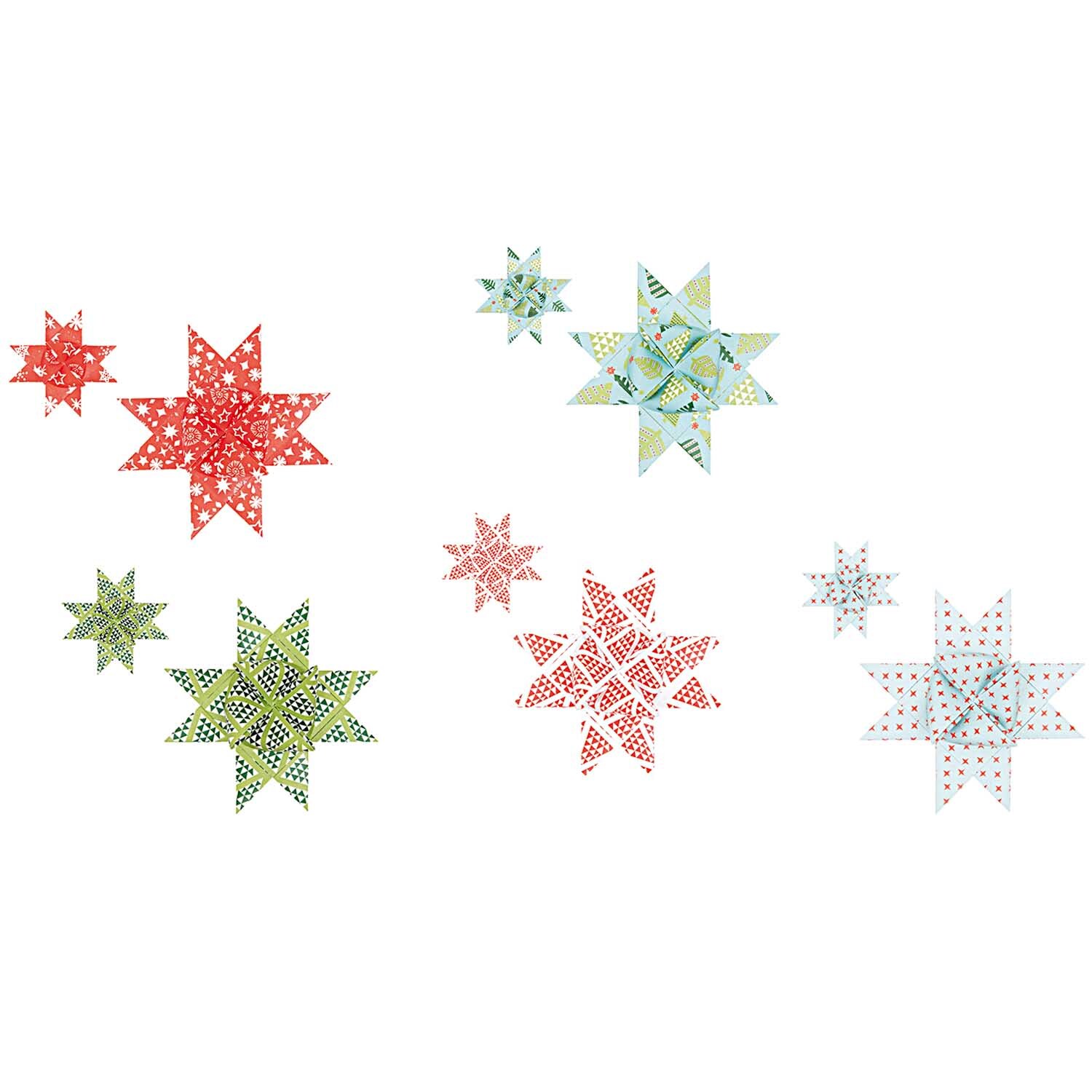 Paper Poetry Fröbelstreifen X-MAS Fashion 60 Stück von Rico Design