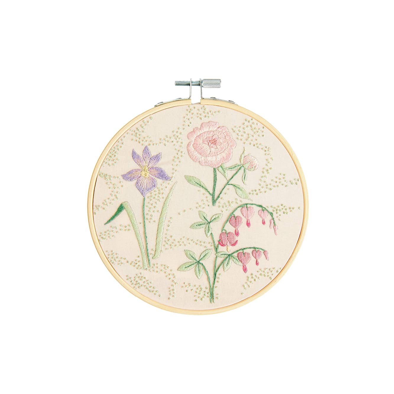 Stickpackung Vorgezeichnet Frühlingsblumen