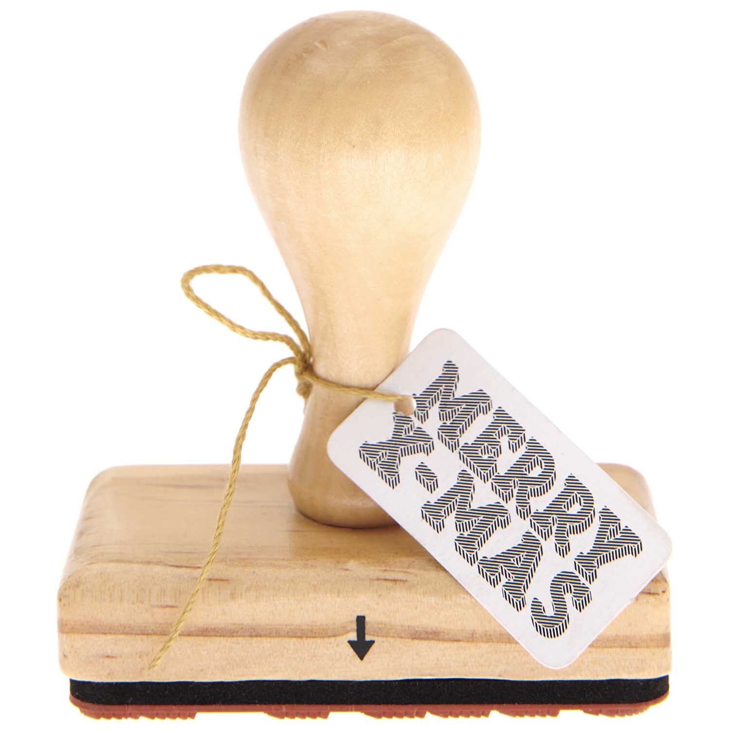 Stempel Merry X-MAS 7,5x4cm