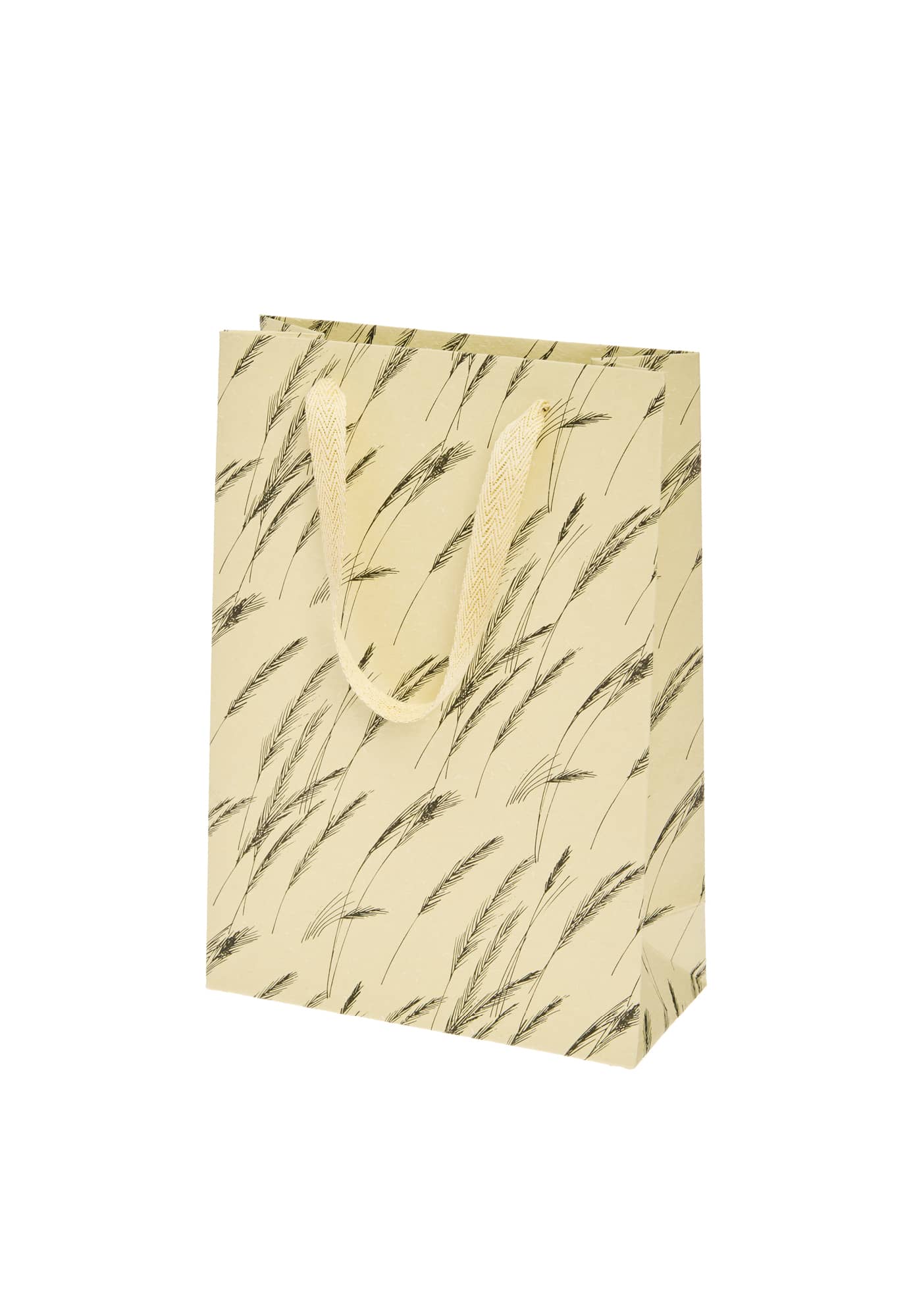 Geschenktüte Natur Gräser Schwarz M