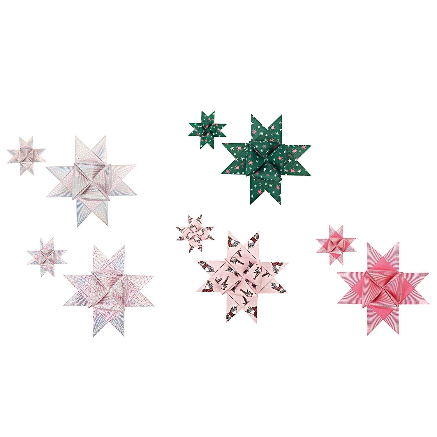 Paper Poetry Fröbelstreifen Magical Christmas mit Einhorn40 Stück von Rico Design
