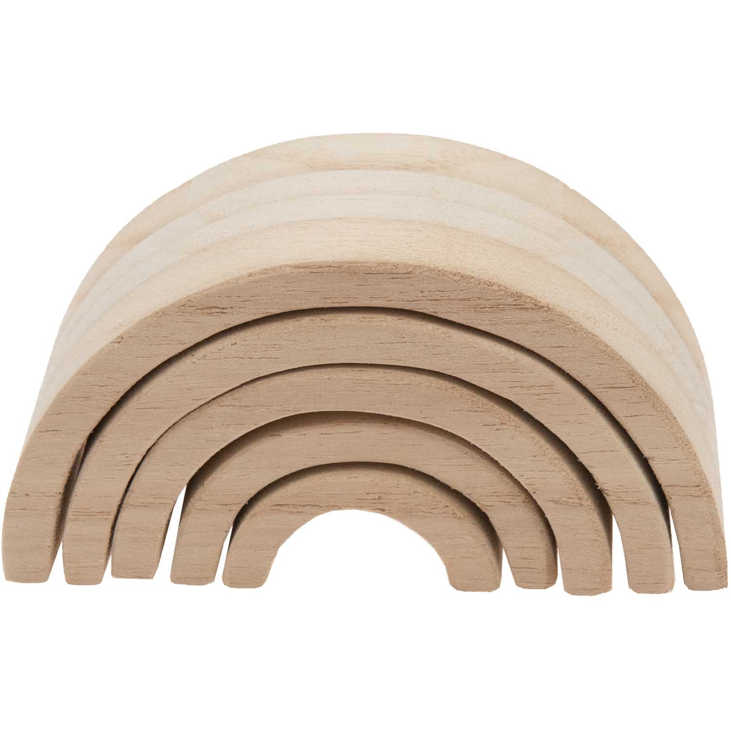 Holz-Regenbogen 12x6x5cm Holz-Regenbogen 12x6x5cm