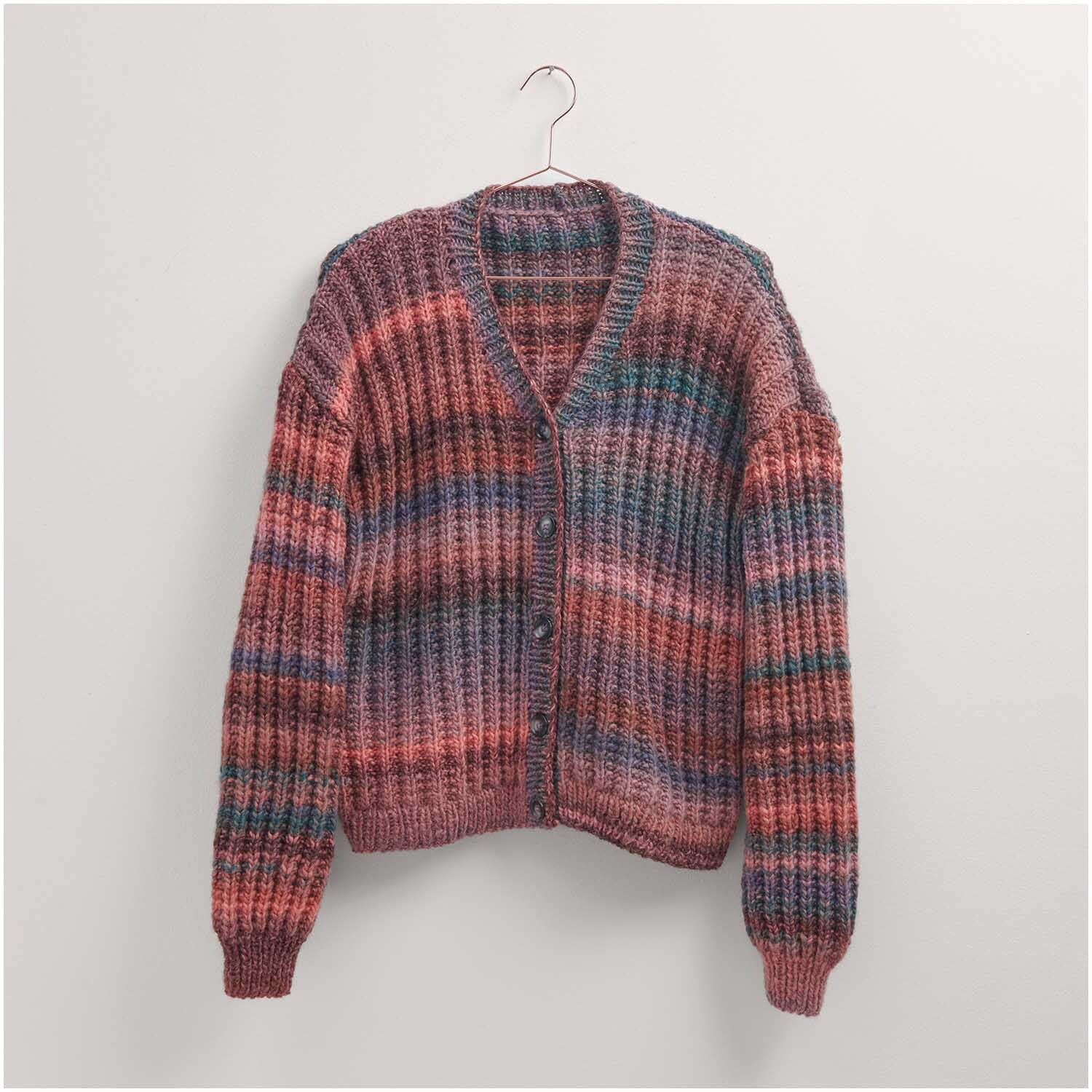 Strickset Jacke Modell 19 aus Lovewool Nr. 17 Strickset Jacke Modell 19 aus Lovewool Nr. 17