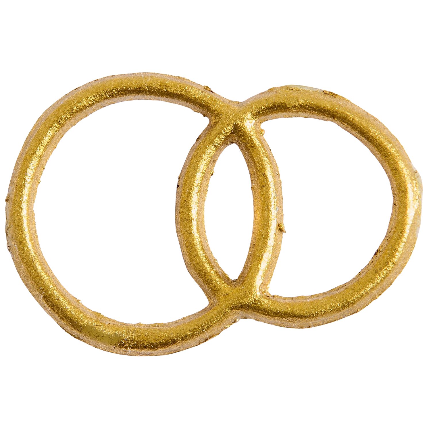 Wachsdekor Ringe Farbe Gold von Rico Design