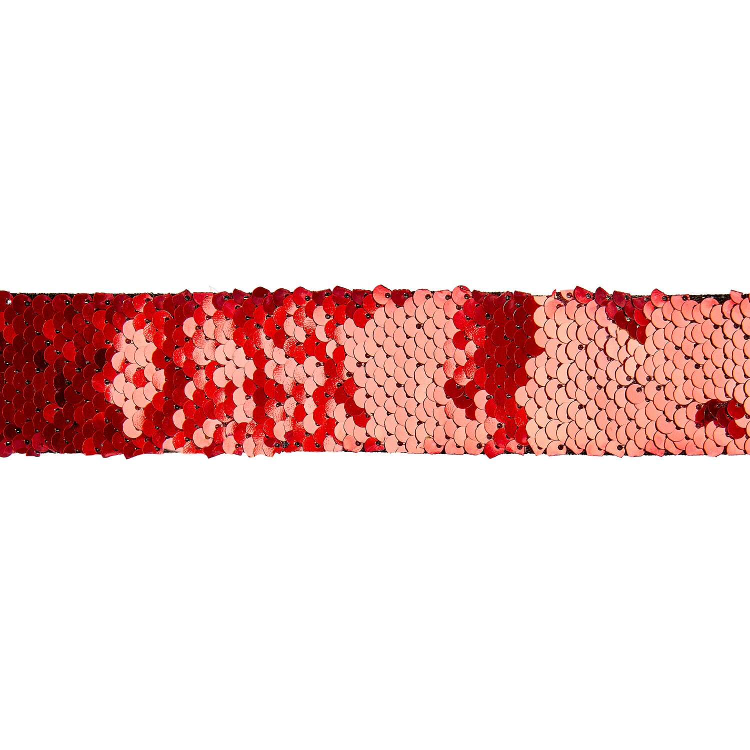 Paillettenband Rot-Gold 38mmx2m von Rico Design