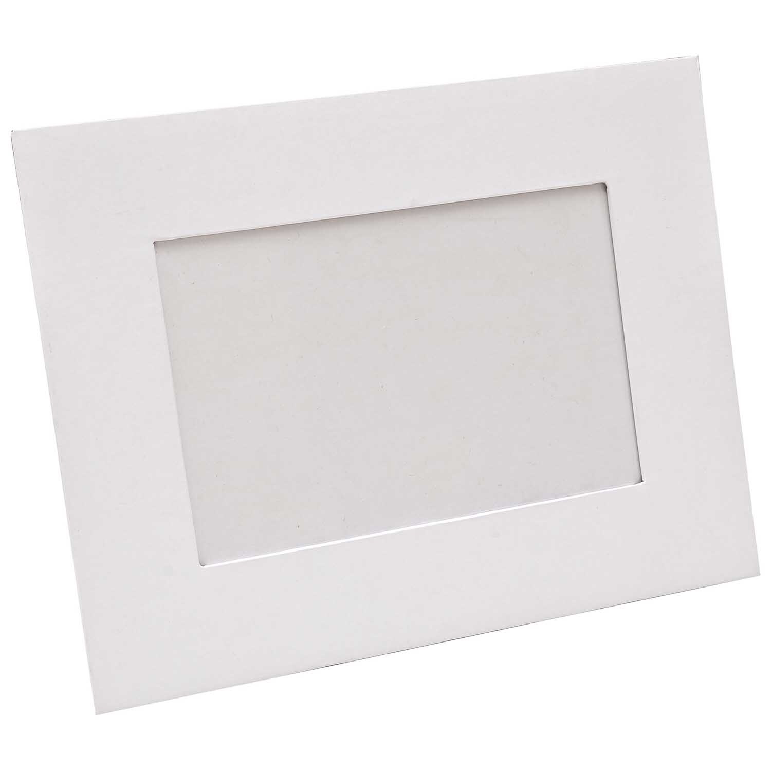Bilderrahmen weiß rechteckig 16,5x21,5cm