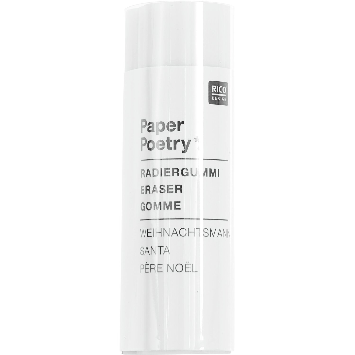 Paper Poetry Radiergummi Weihnachtsmann 21x18x60mm von Rico Design