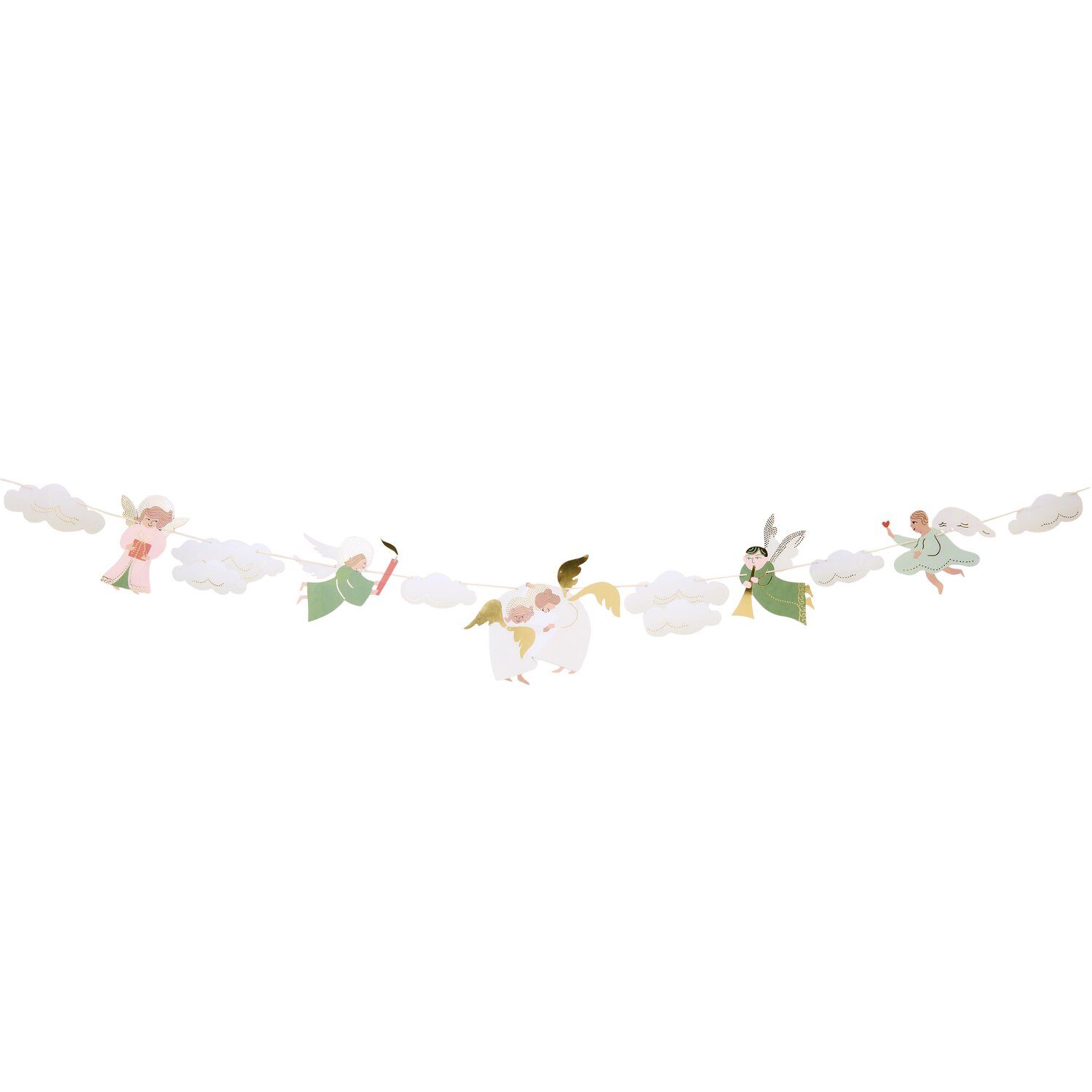 Girlande Advent Engel 3m von Rico Design