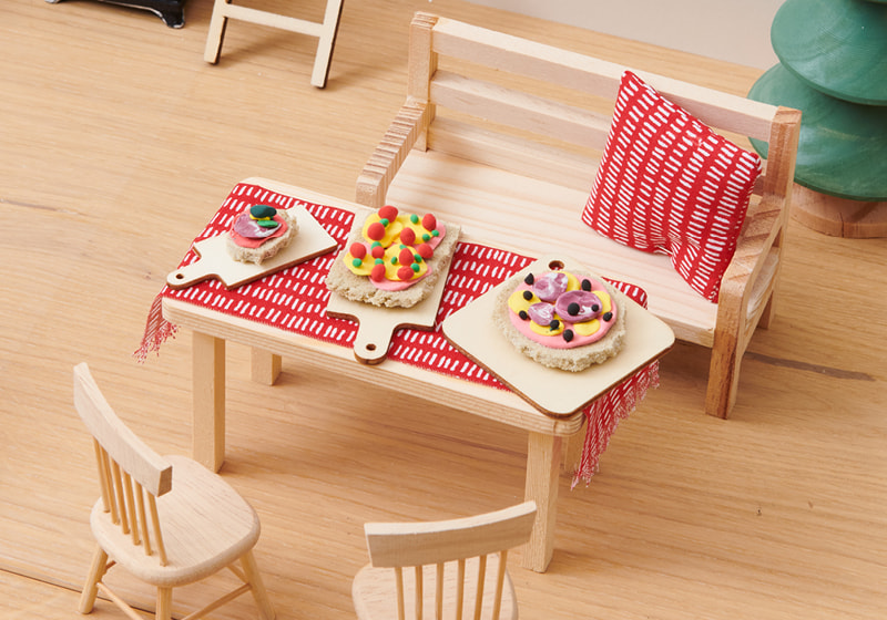 Miniatur Pizza Essen