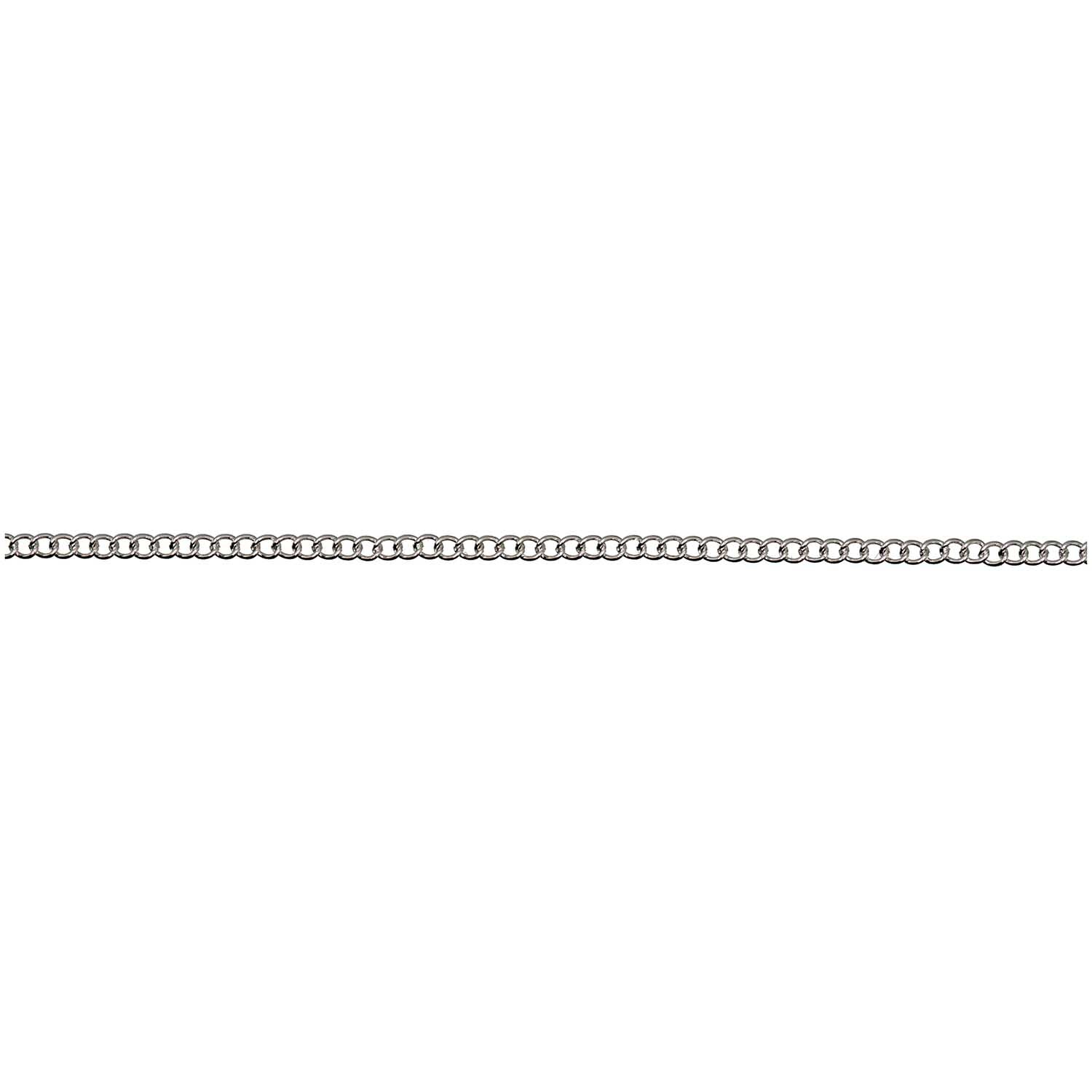 Gliederkette fein silber 2,3mm 1m