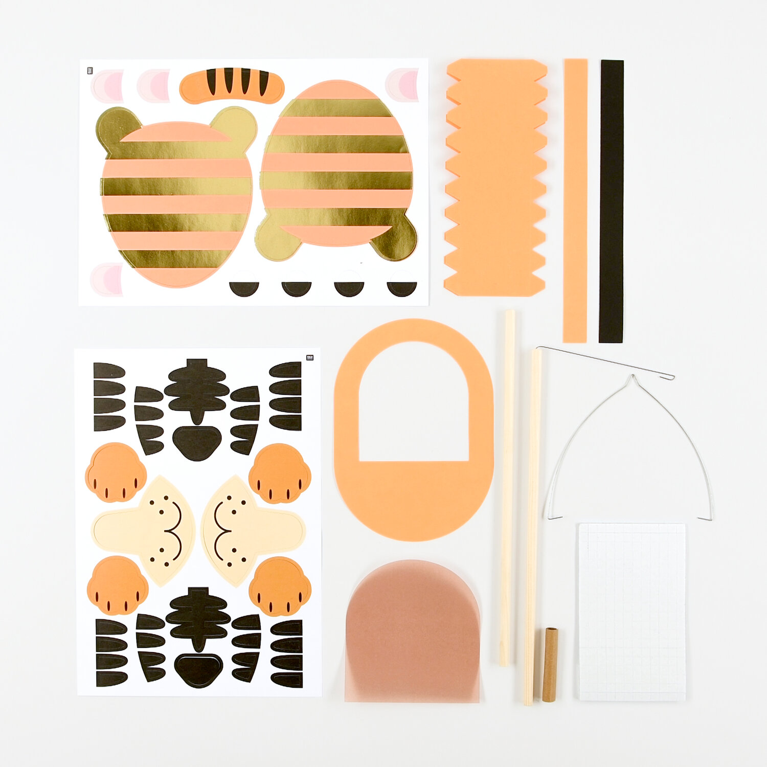 Bastelset Tiger-Laterne von Rico Design
