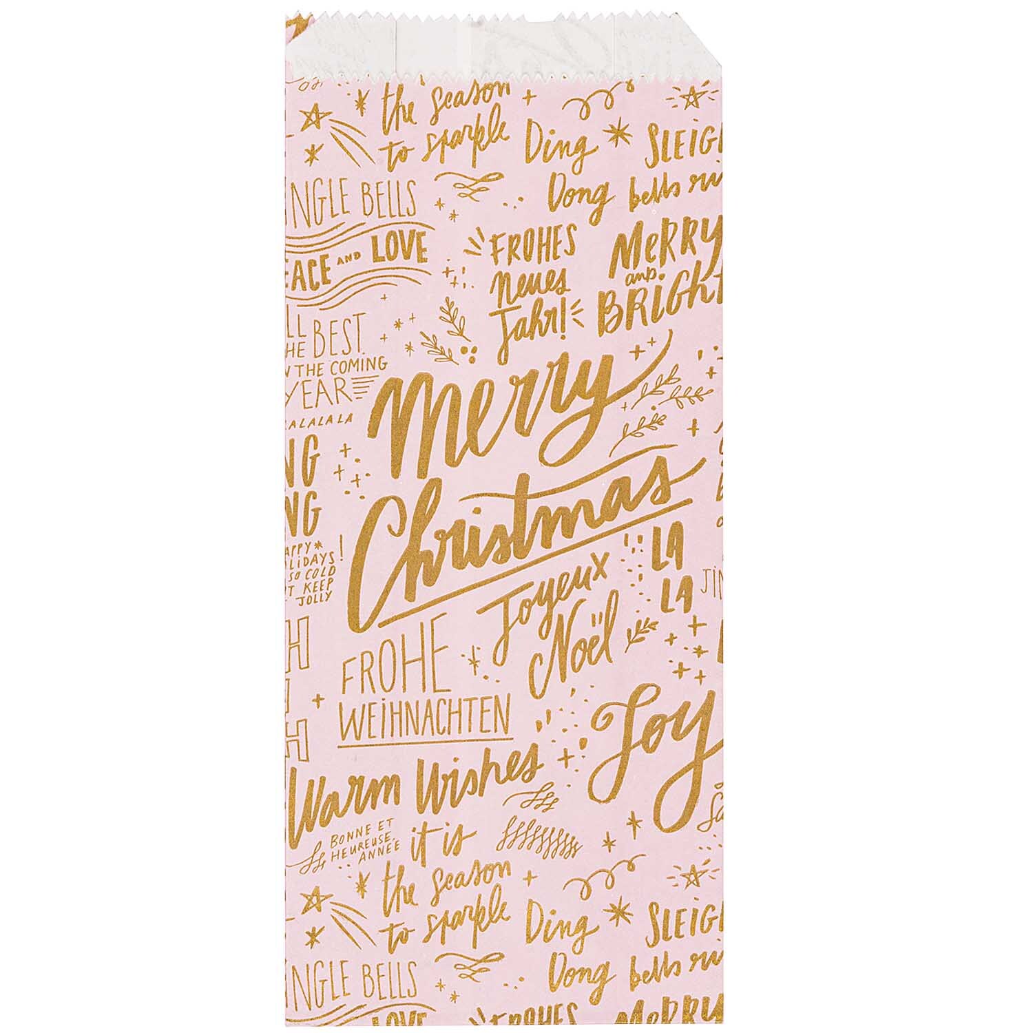 Paper Poetry Bastelset Papiertüten-Sterne Jolly Christmas groß