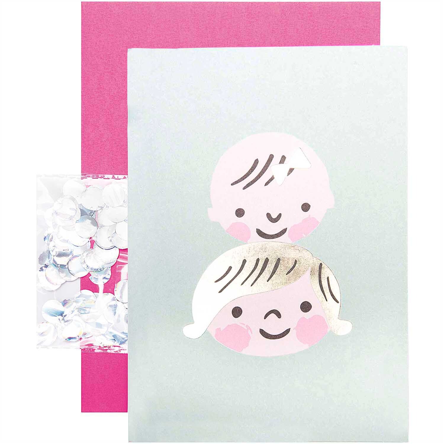 Paper Poetry Grußkartenset Hello Baby Kindergesichter Paper Poetry Grußkartenset Hello Baby Kindergesichter