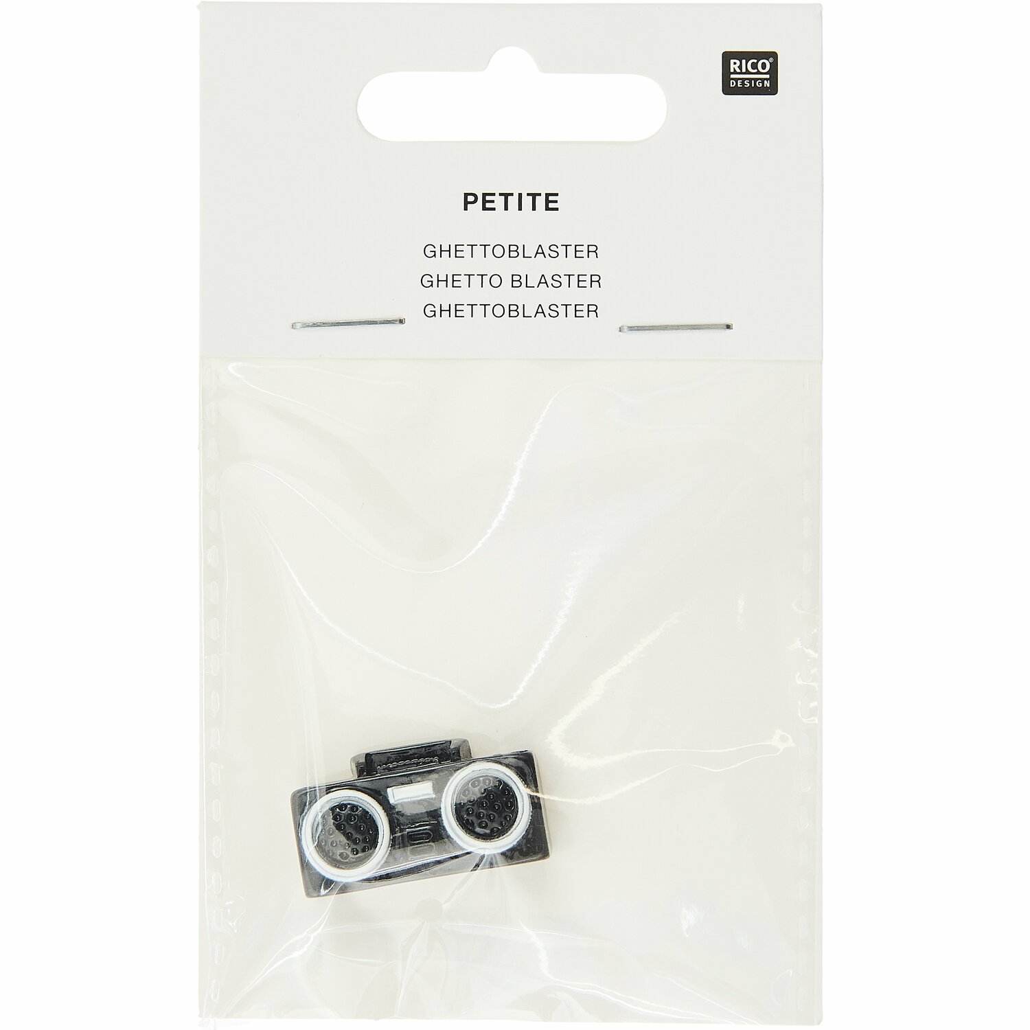 Miniatur Ghettoblaster von Rico Design