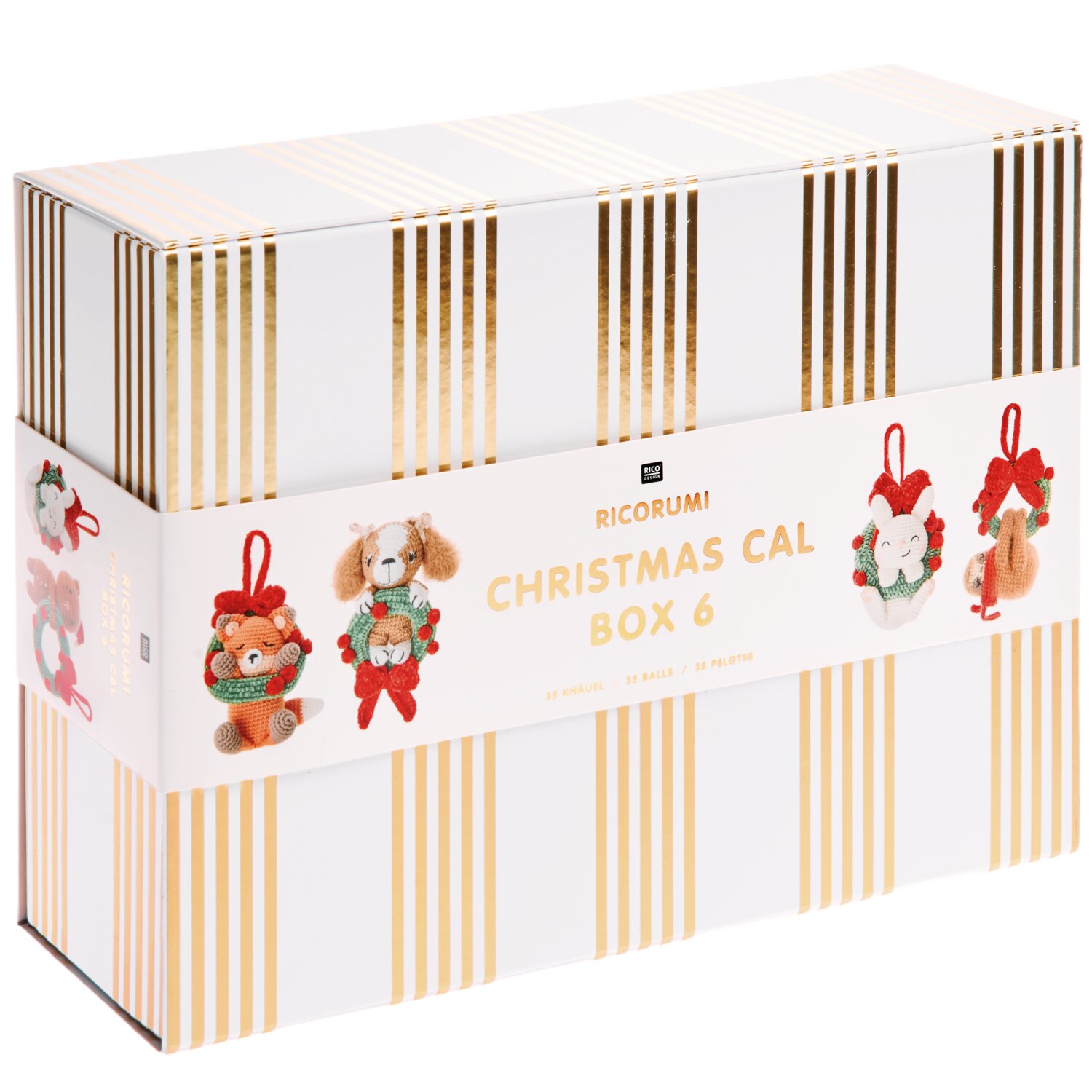 Ricorumi Christmas Cal Kit VI - Christmas Wreaths von Rico Design