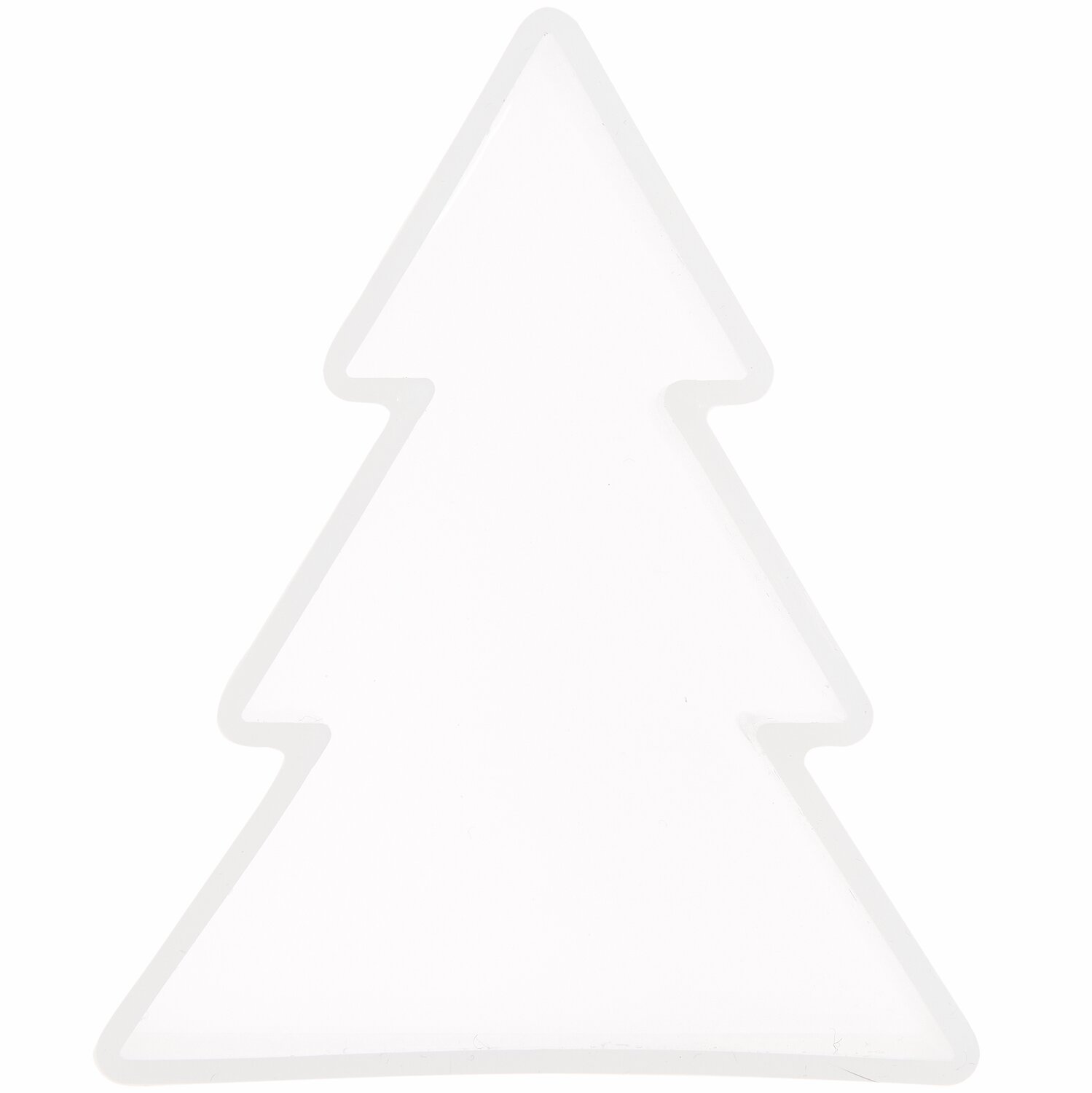 Silikon Gießform Tannenbaum von Rico Design Silikon Gießform Tannenbaum von Rico Design in Weiß, ideal für kreative Bastelprojekte.