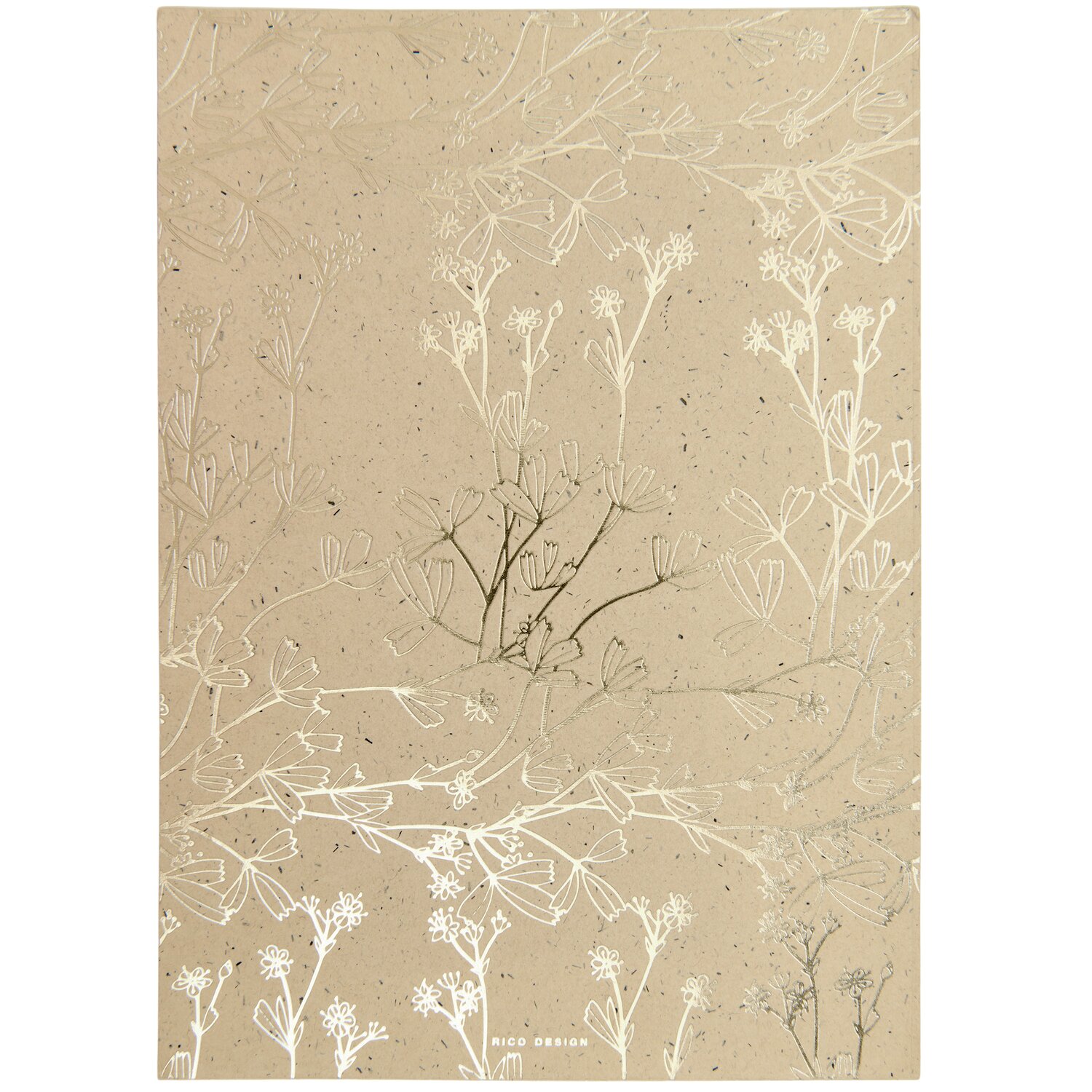Notizblock In the Meadow Cappuccino L 50 Blatt 15x21cm von Rico Design