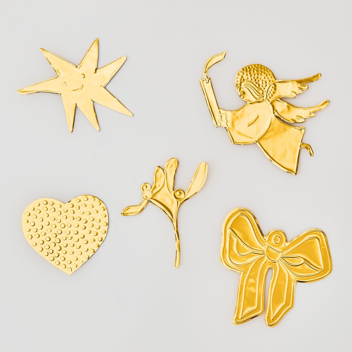 Prägefolie 3 Stück Farbe Gelbgold von Rico Design