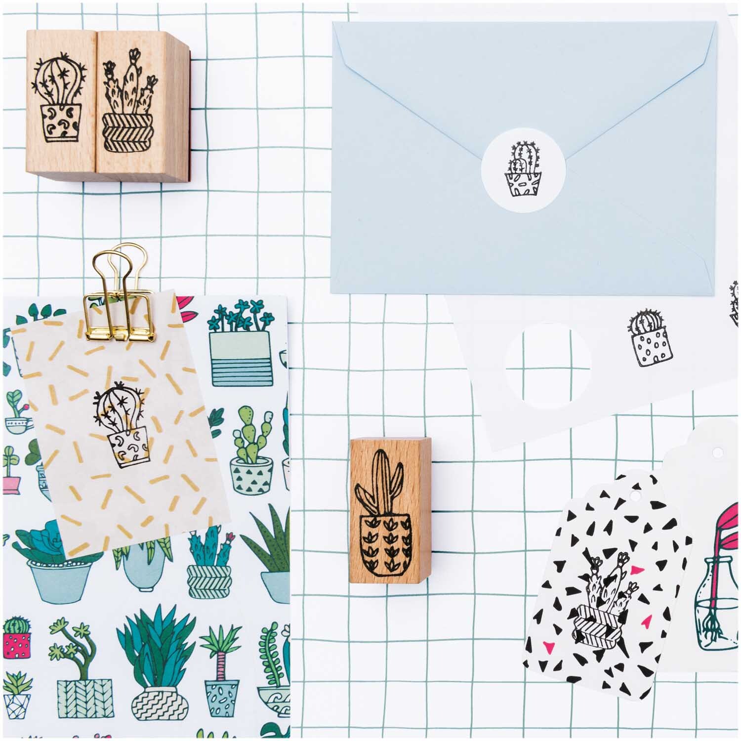 Paper Poetry Stempelset Hygge Cactus Paper Poetry Stempelset Hygge Cactus