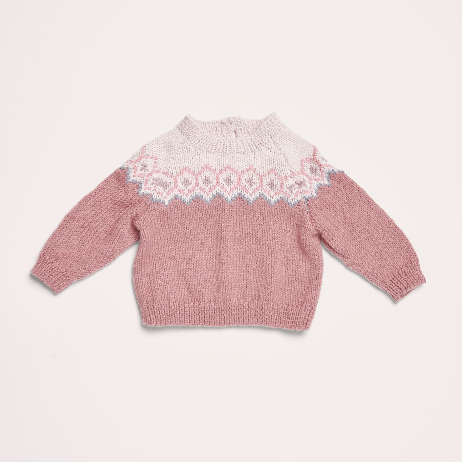 Strickset Pullover Modell 02 aus Baby Nr. 38