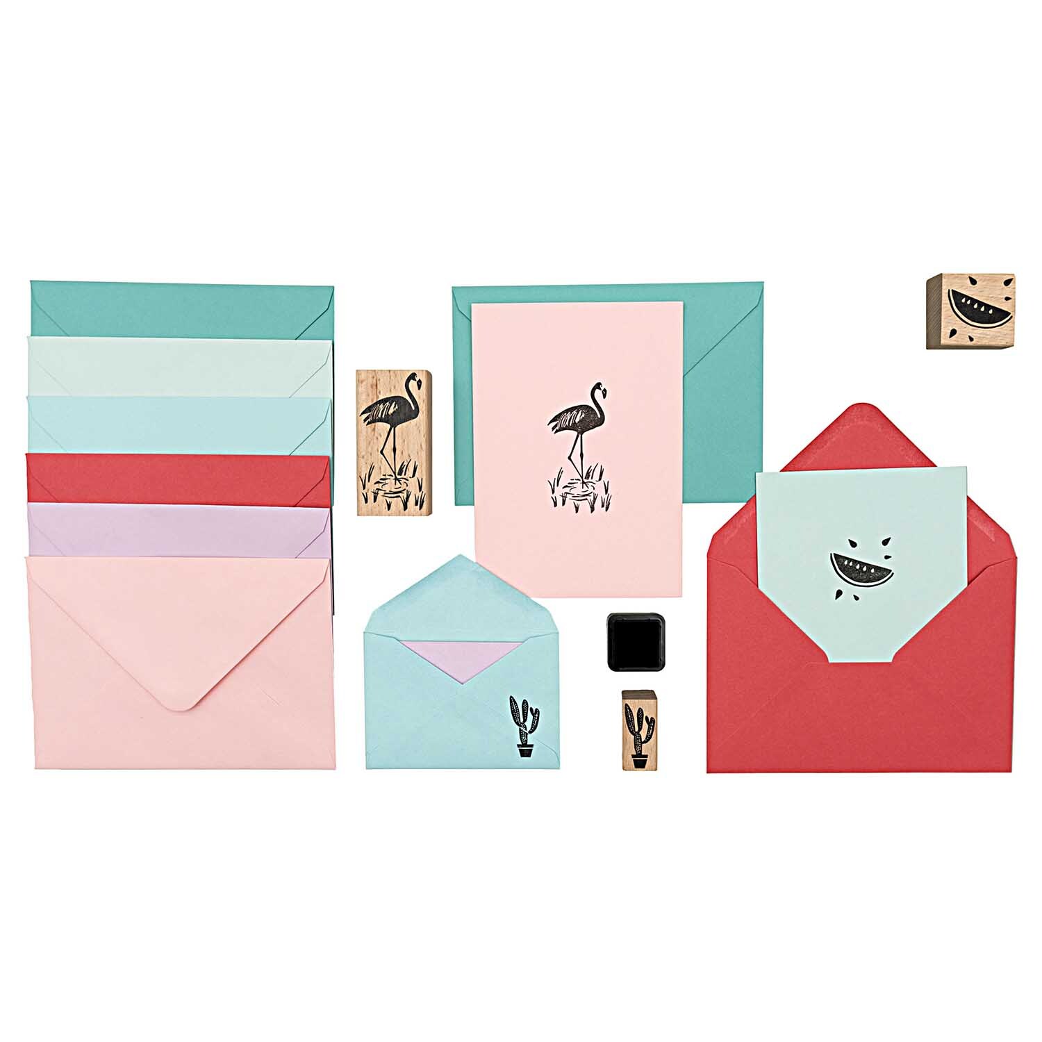 Paper Poetry Stempelset Tropical Spring Melone Paper Poetry Stempelset Tropical Spring Melone
